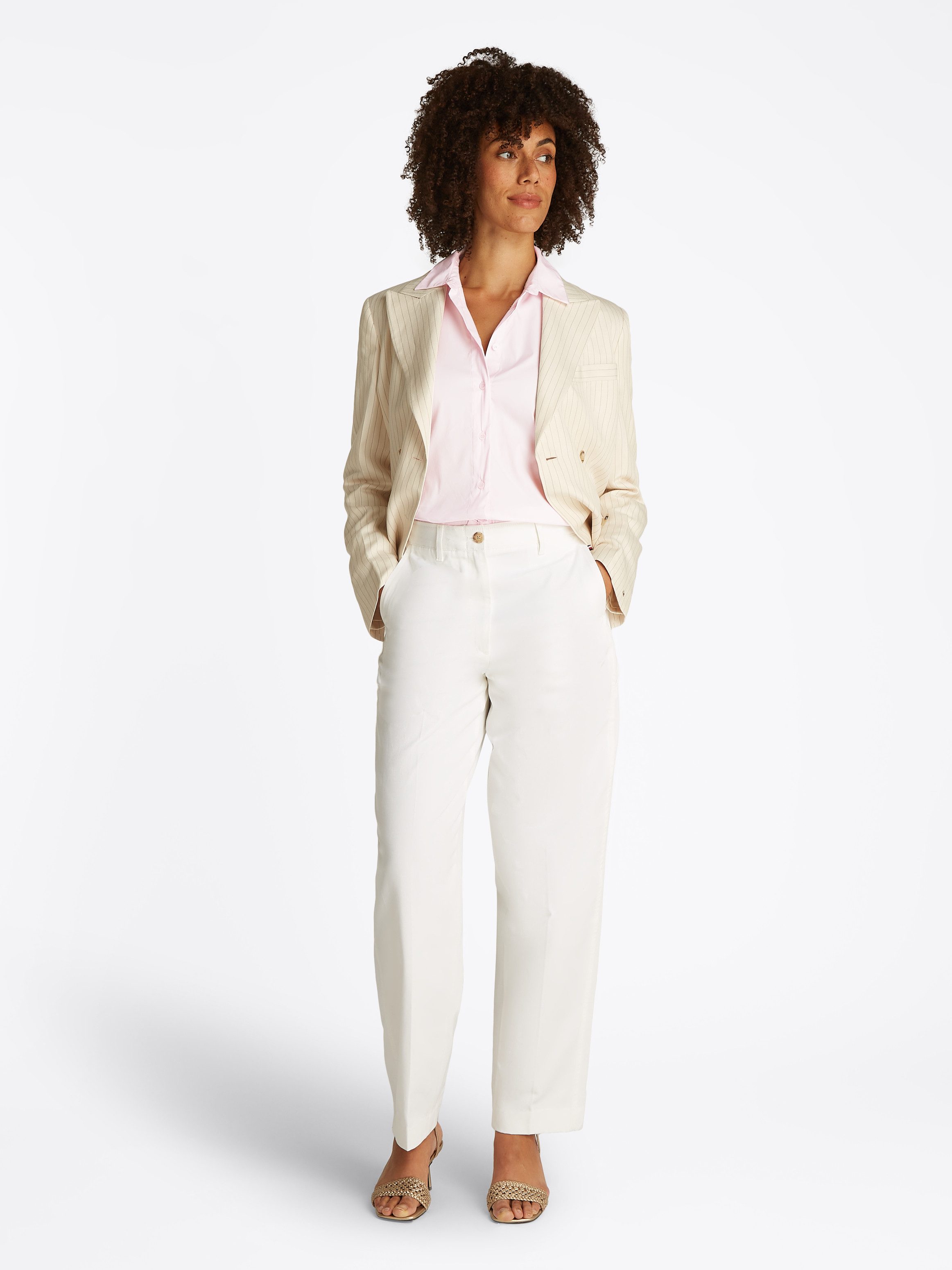 Tommy Hilfiger Overhemdblouse ESS POPLIN REGULAR SHIRT