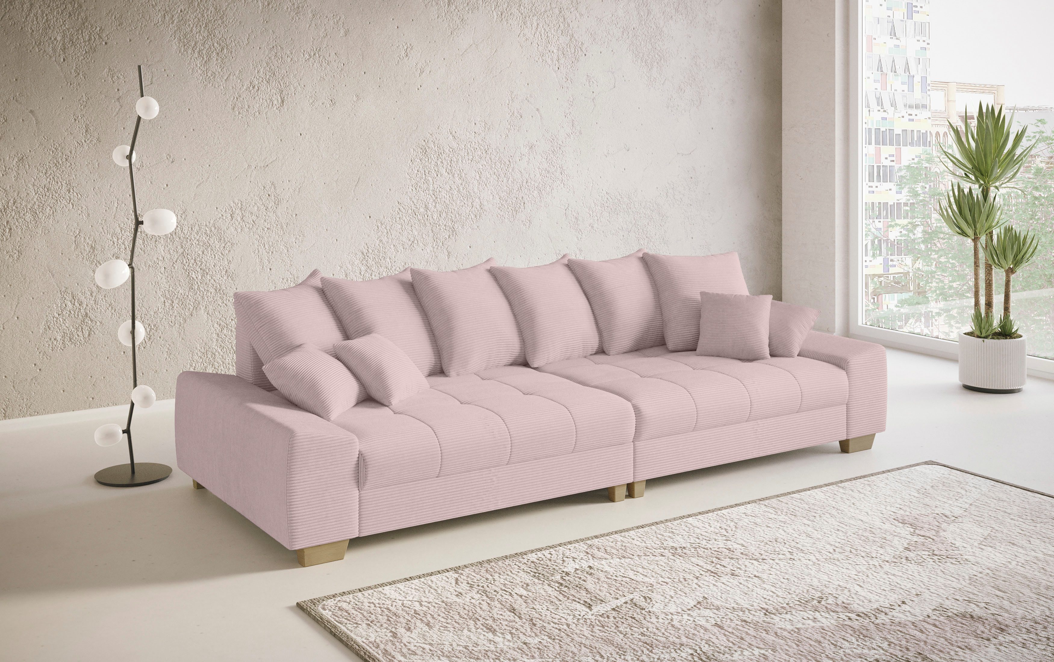 Mr. Couch Megabank Nikita II Optioneel met koudschuim bekleding, tot 140 kg belastbaar