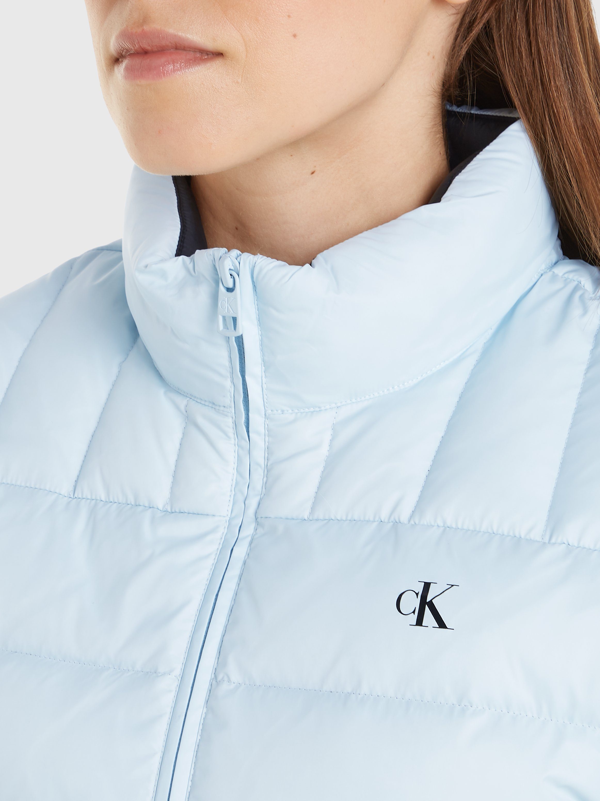 Calvin Klein Gewatteerde jas UL SHORT PUFFER Met gestempeld logo