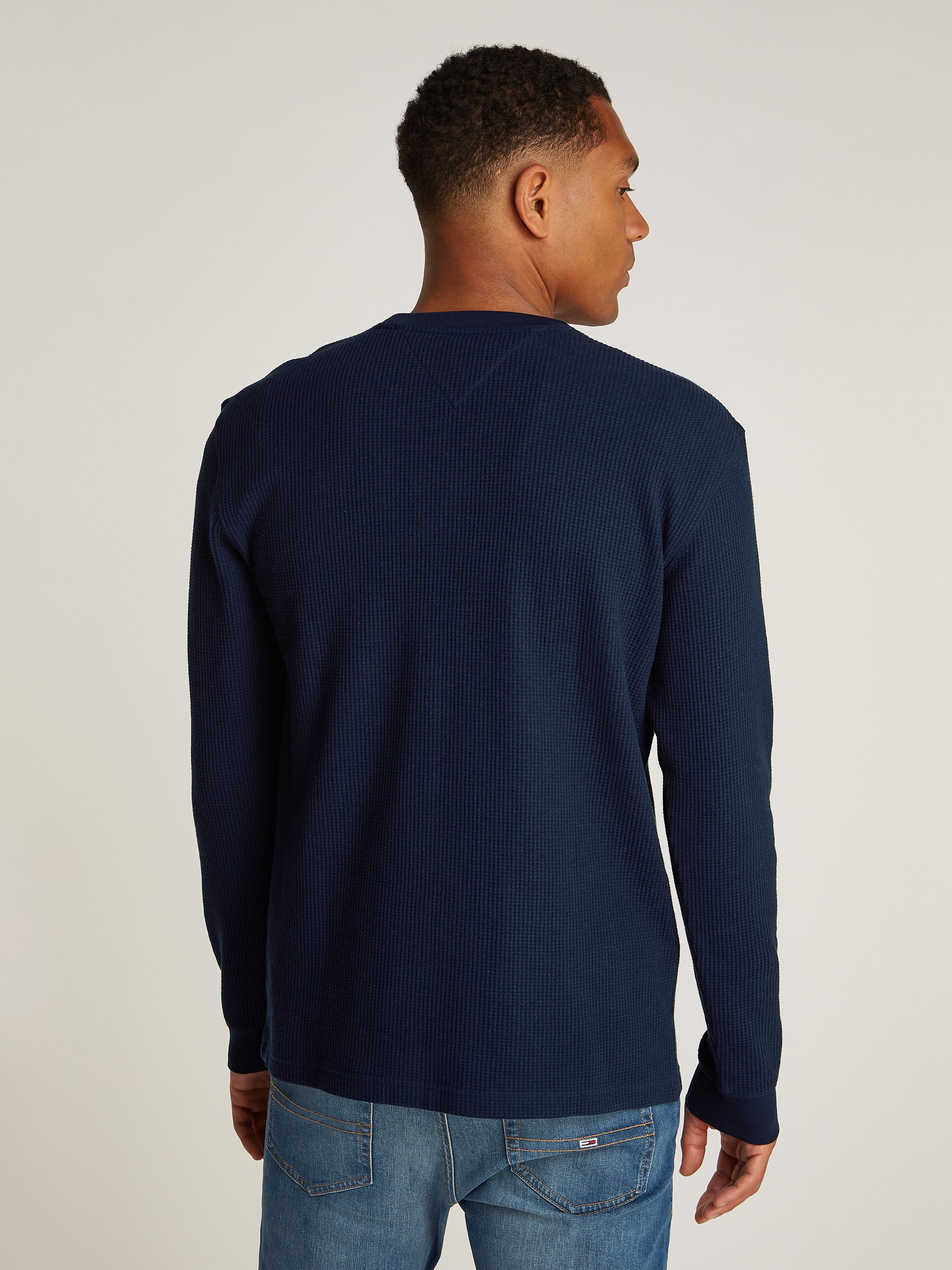 TOMMY JEANS Longsleeve TJM REG WAFFLE L/S TEE