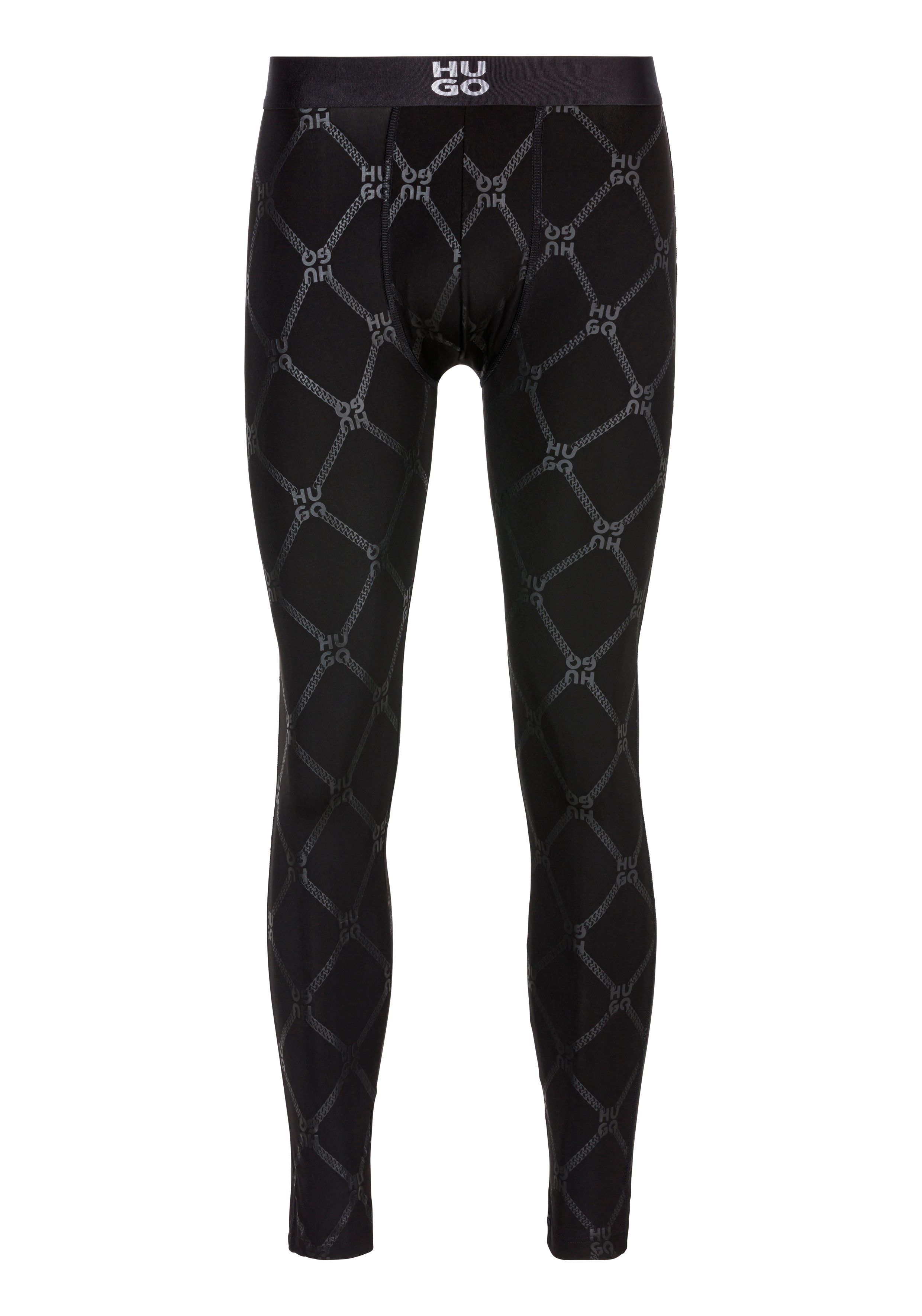 HUGO underwear Lange onderbroek LONG JOHN MICR met aangehechte band