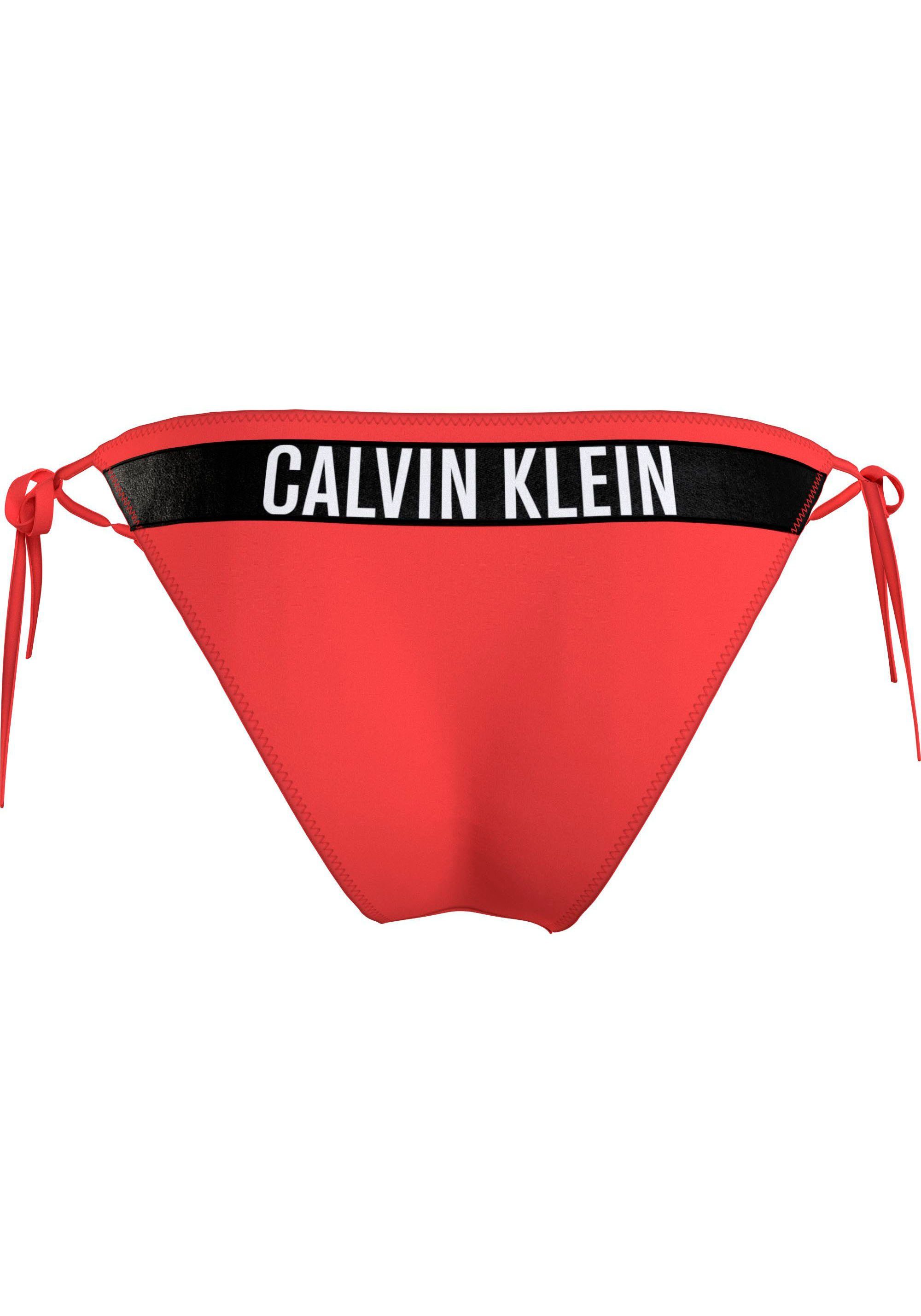 Calvin Klein Swimwear Bikinibroekje STRING SIDE TIE