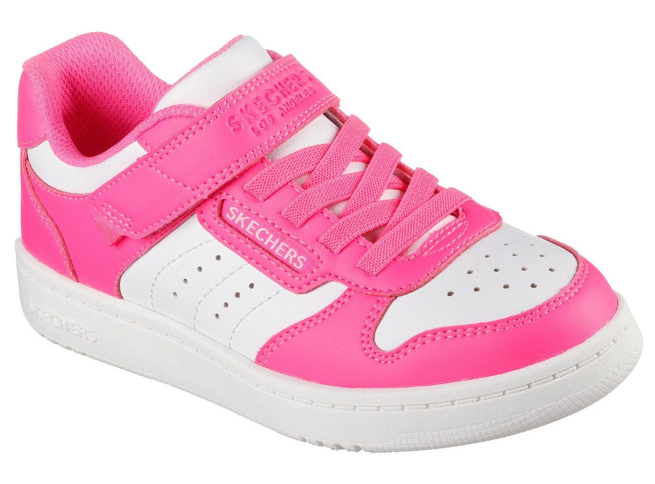 Skechers Kids Sneakers QUICK STREET , retro sneaker met klittenbandsluiting, maat sjabloon om te...