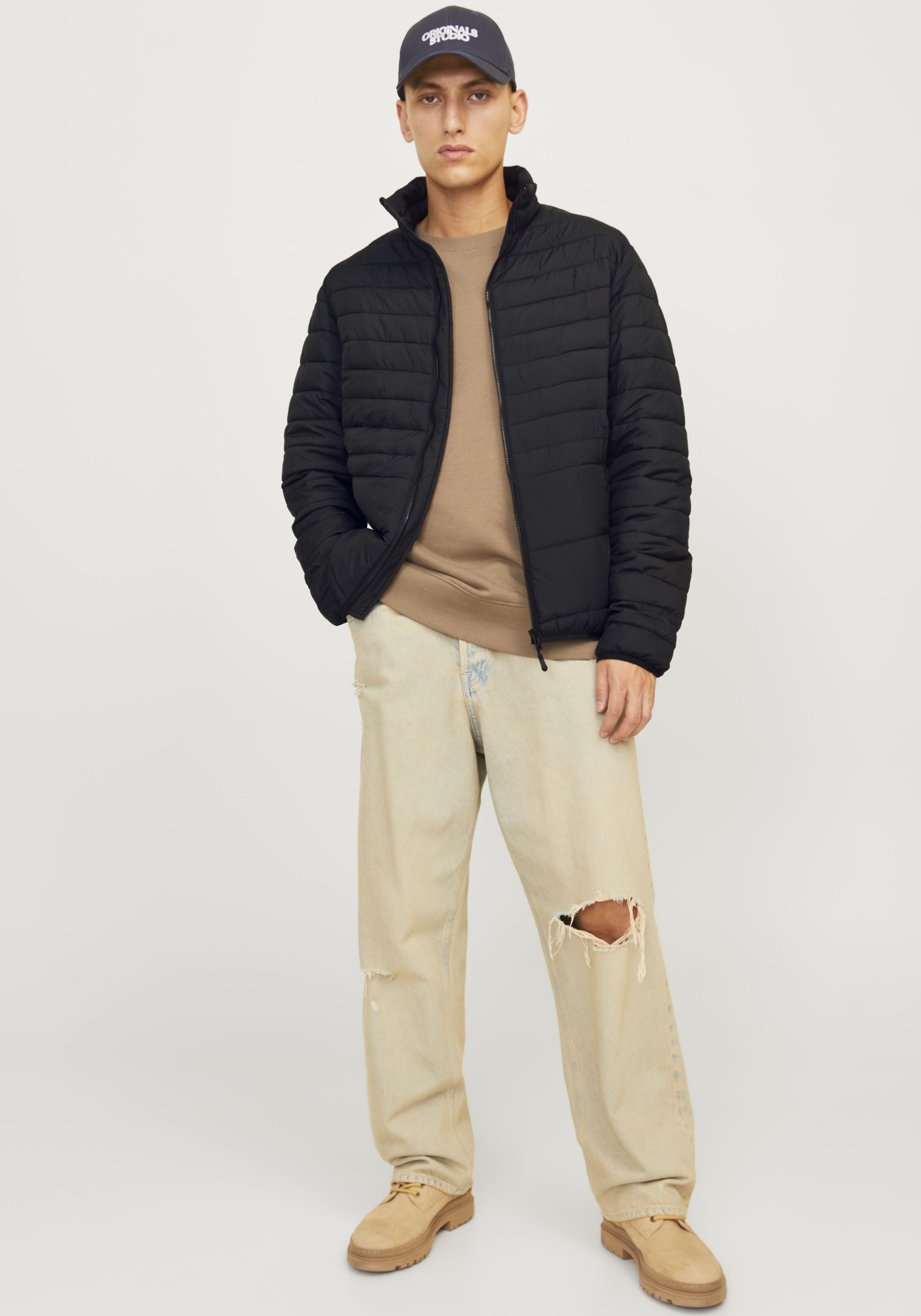 Jack & Jones Gewatteerde jas JJESTATE PACKABLE PUFFER COLLAR NOOS