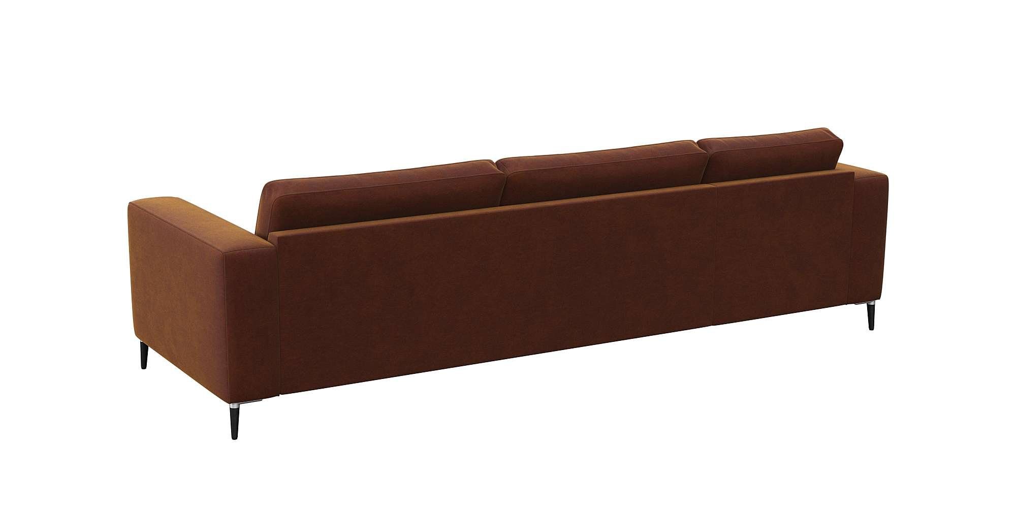 FLEXLUX Hoekbank Fiore, super zitcomfort door koudschuim in de zitting, L-vorm