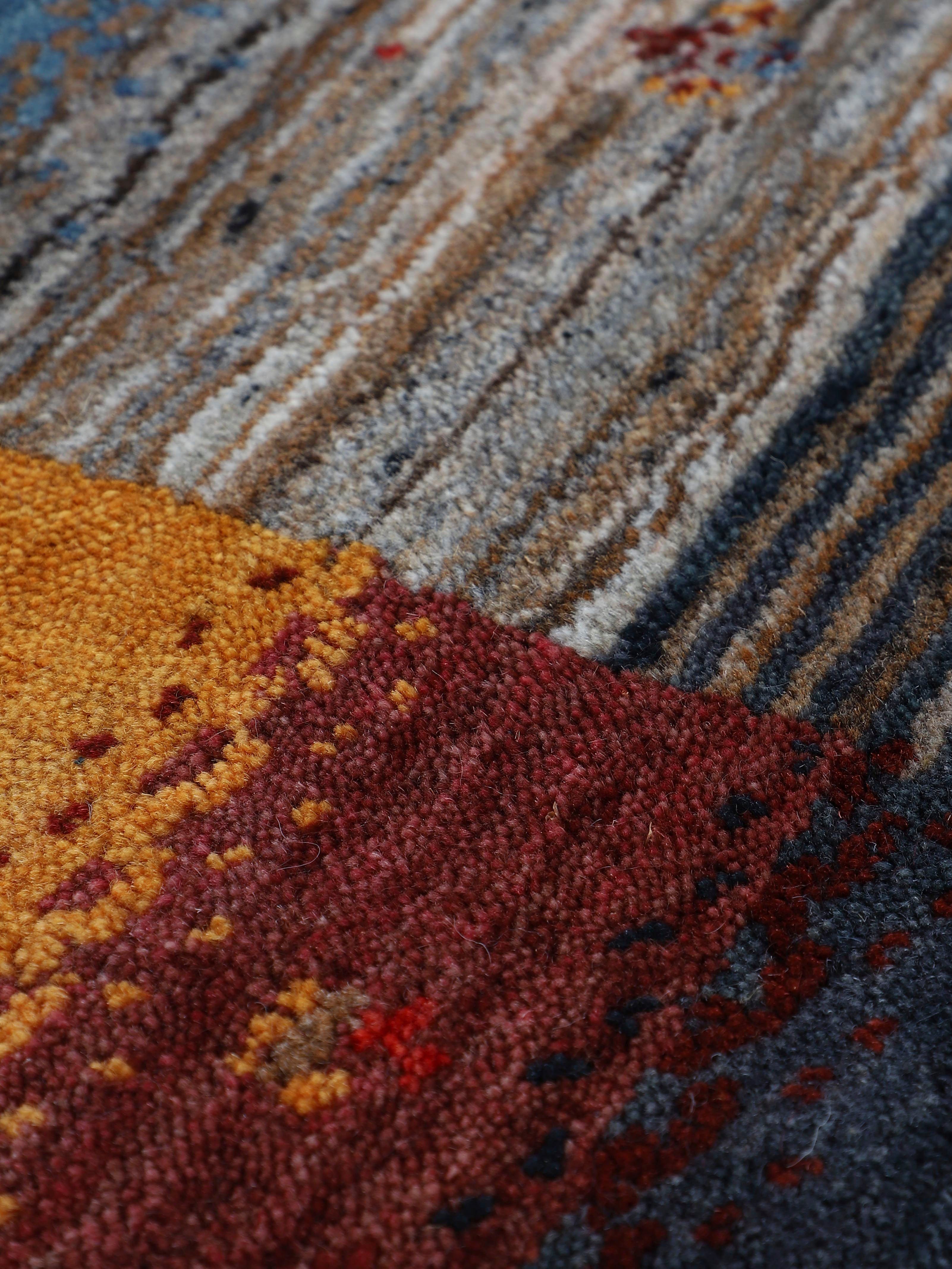 carpetfine Loper Gabbeh Don zuivere wol, zeer zachte pool, woonkamer