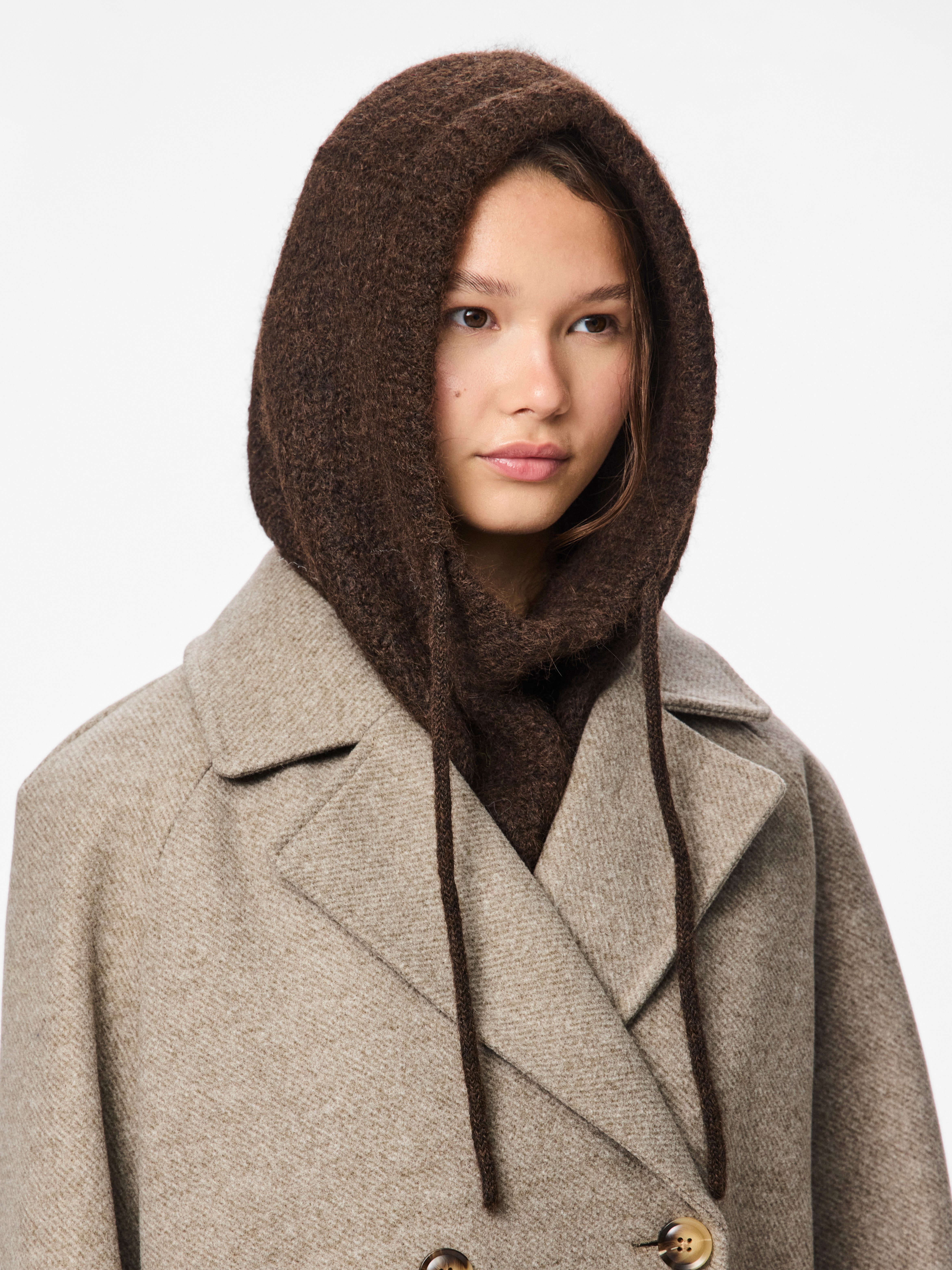 pieces Gebreide muts PCNAMBI BALACLAVA NOOS BC