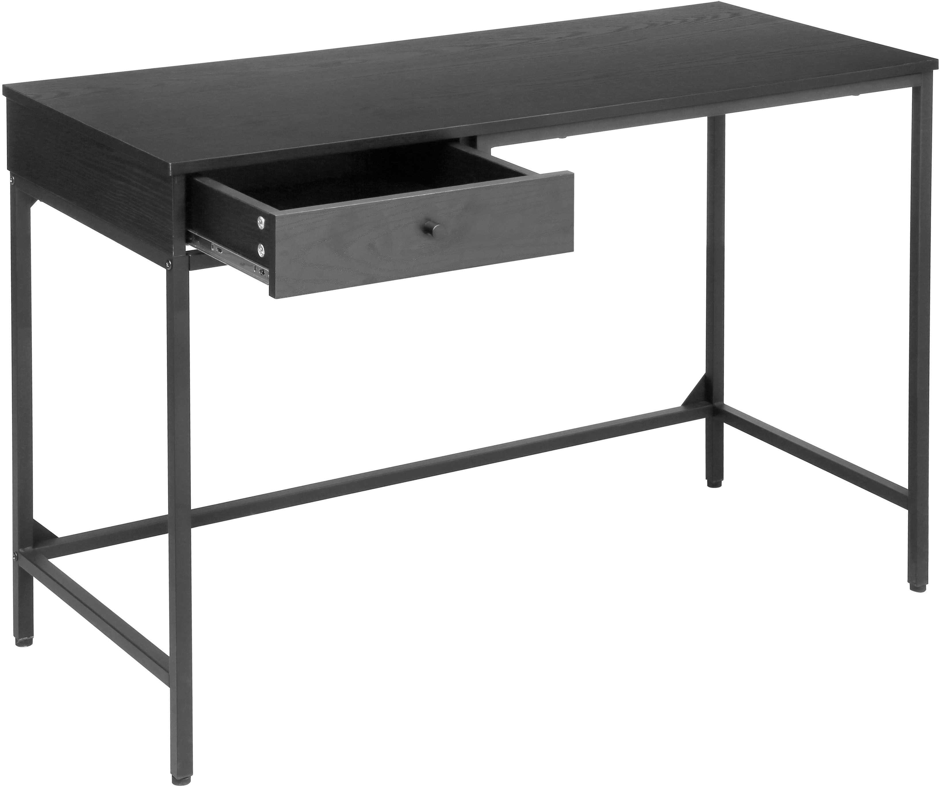 INOSIGN Bureau Ronica Metalen frame, 1 lade, ABS-randen, breedte 110 cm