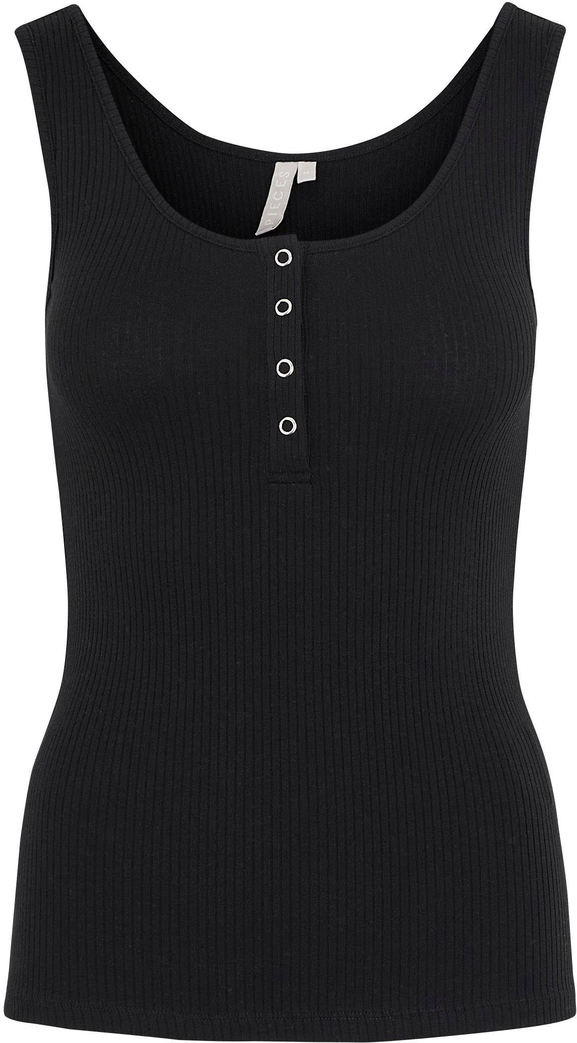 pieces Tanktop PCKITTE TANK TOP NOOS BC dames tanktops maat M (38) zwart