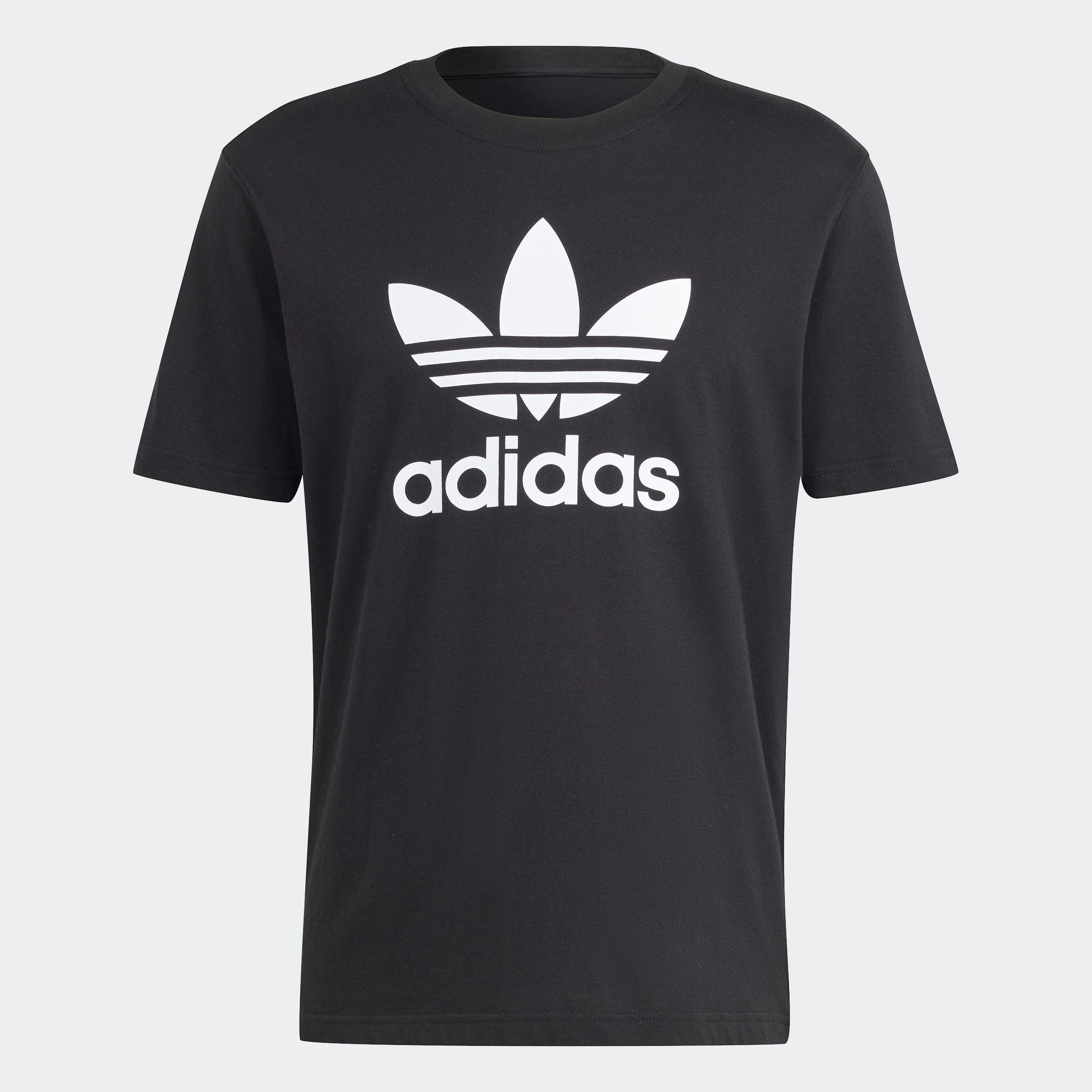 adidas Originals T-shirt TREFOIL T-SHIRT Basic shirt met grote trefoil logoprint