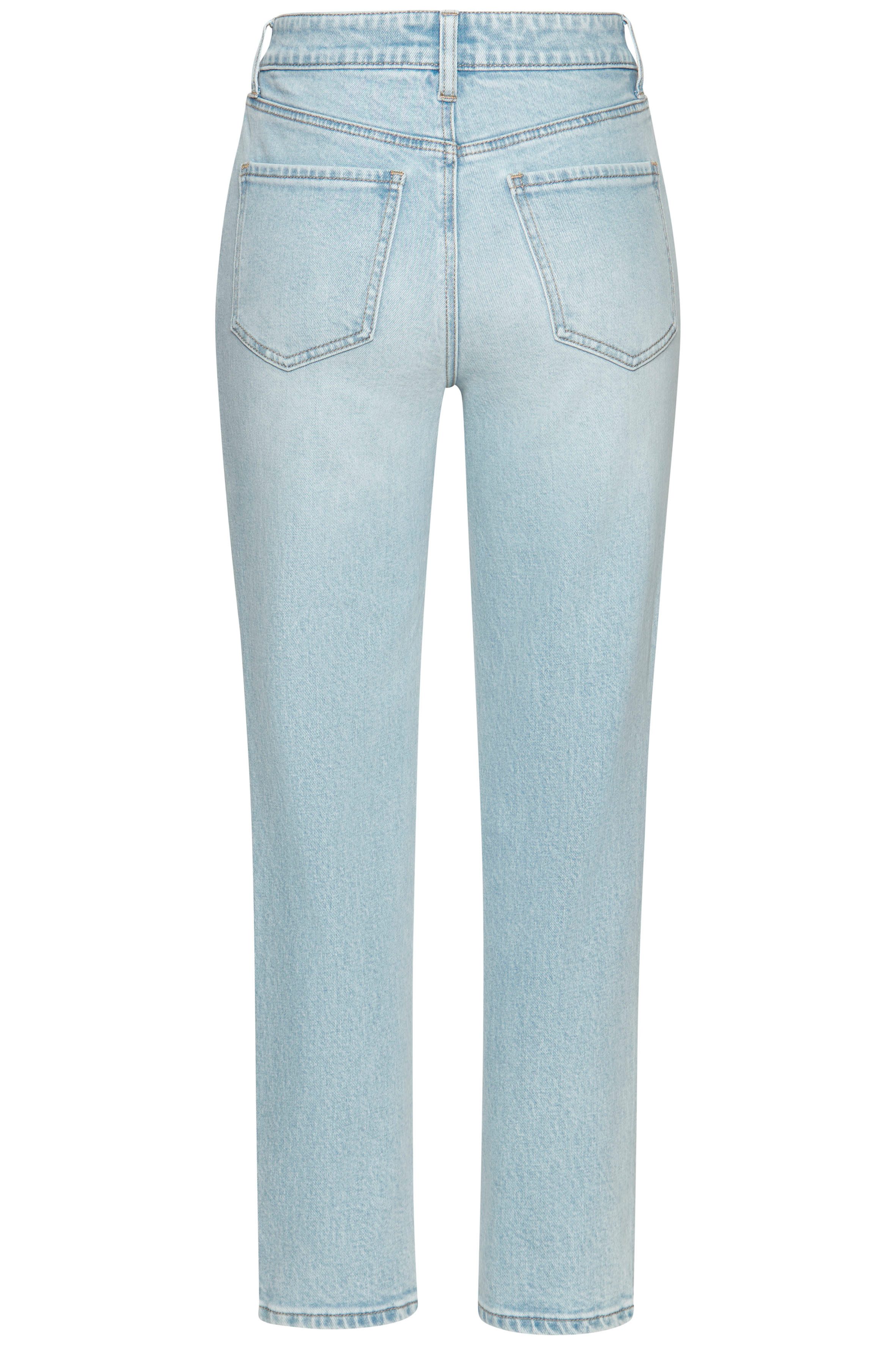 Lascana Ankle jeans met stretch, elastische jeans in rechte pasvorm