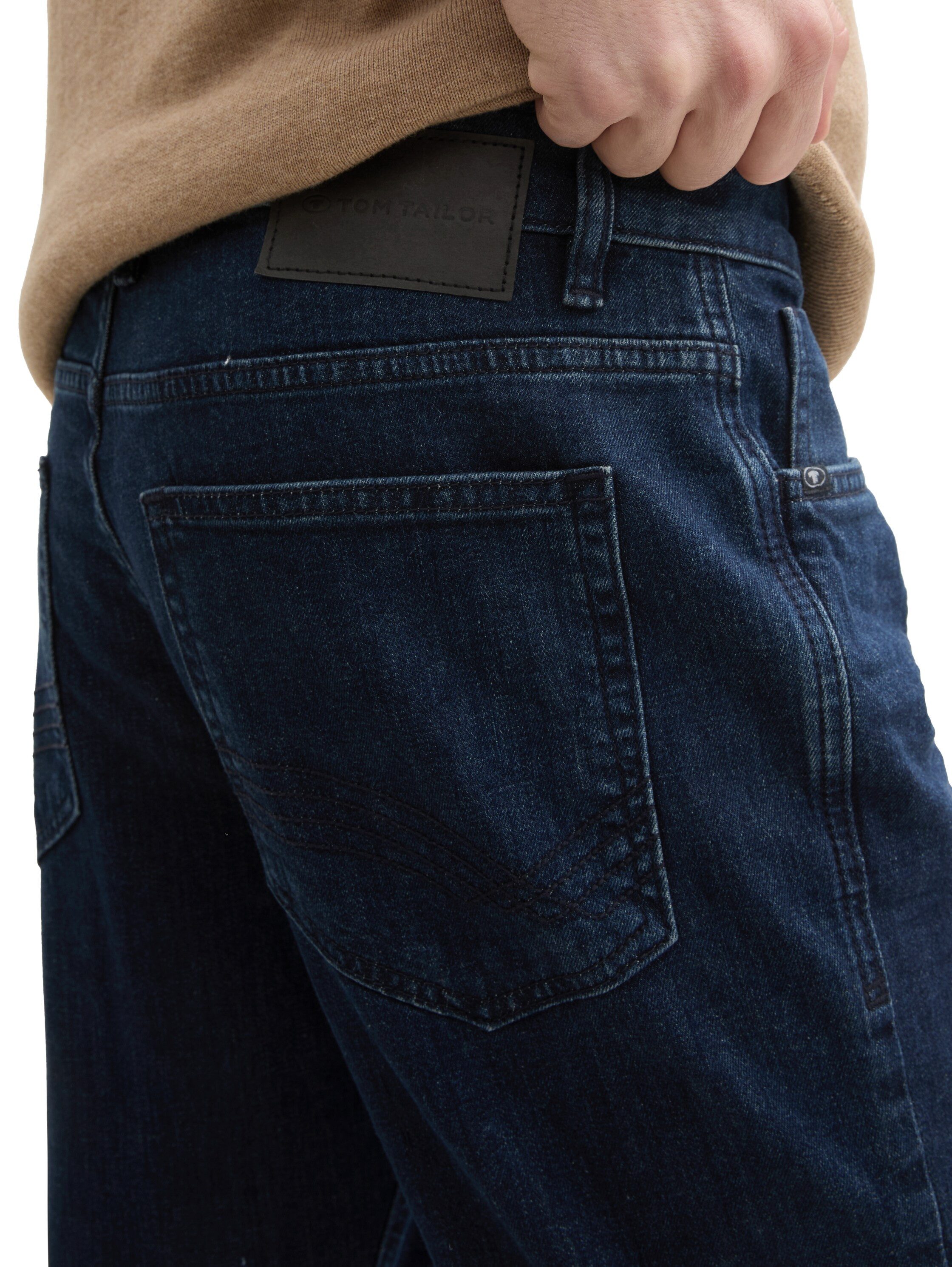 Tom Tailor Straight jeans Marvin in five-pocketsstijl