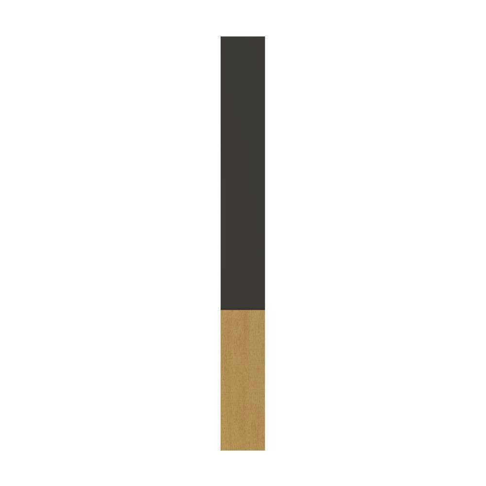 EGLO Wandlamp TUDONS Wandlamp, wand-ganglamp van metaal in zwart en hout in natuurlijk (1 stuk)