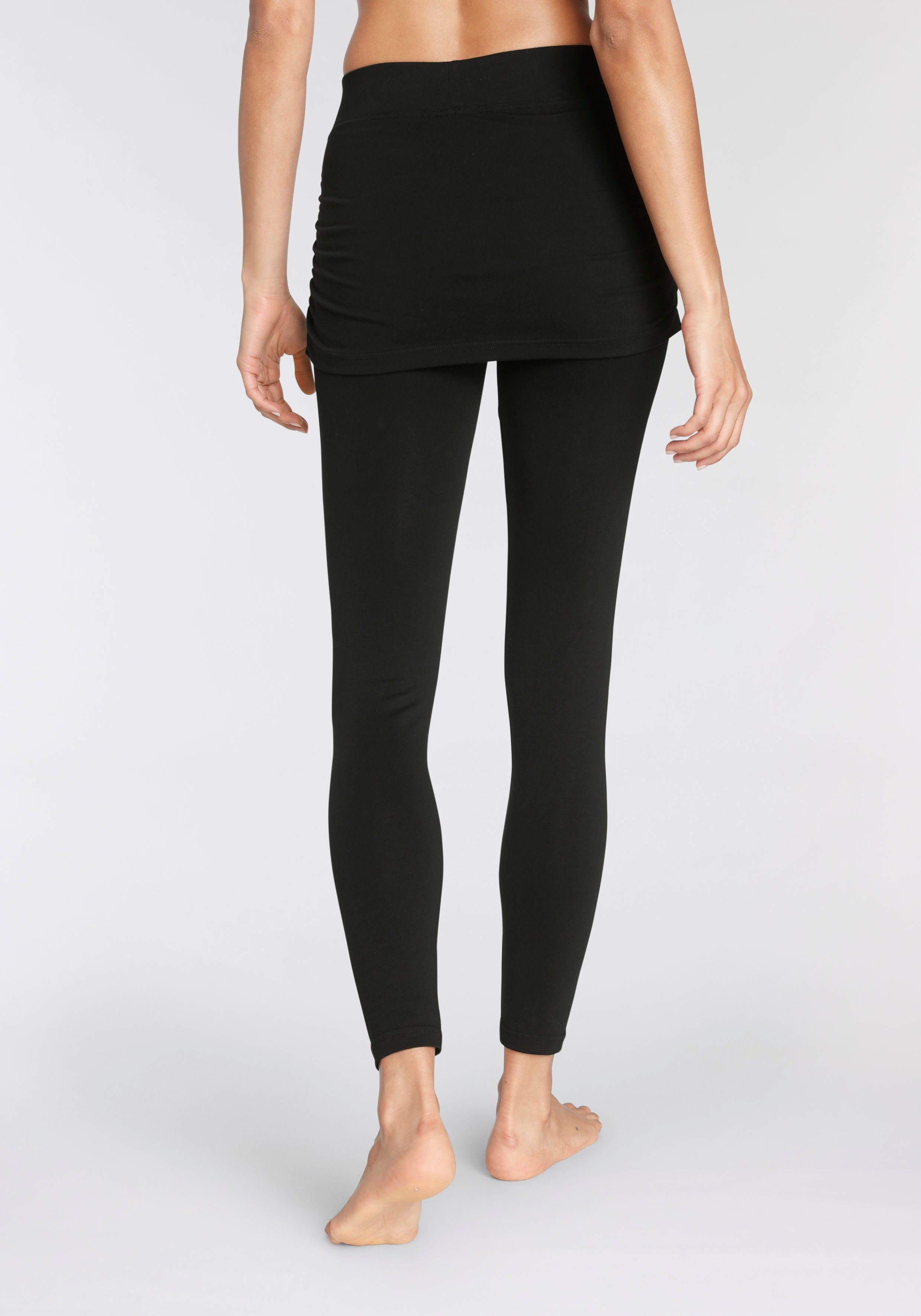 vivance active Legging met aangestikte rok