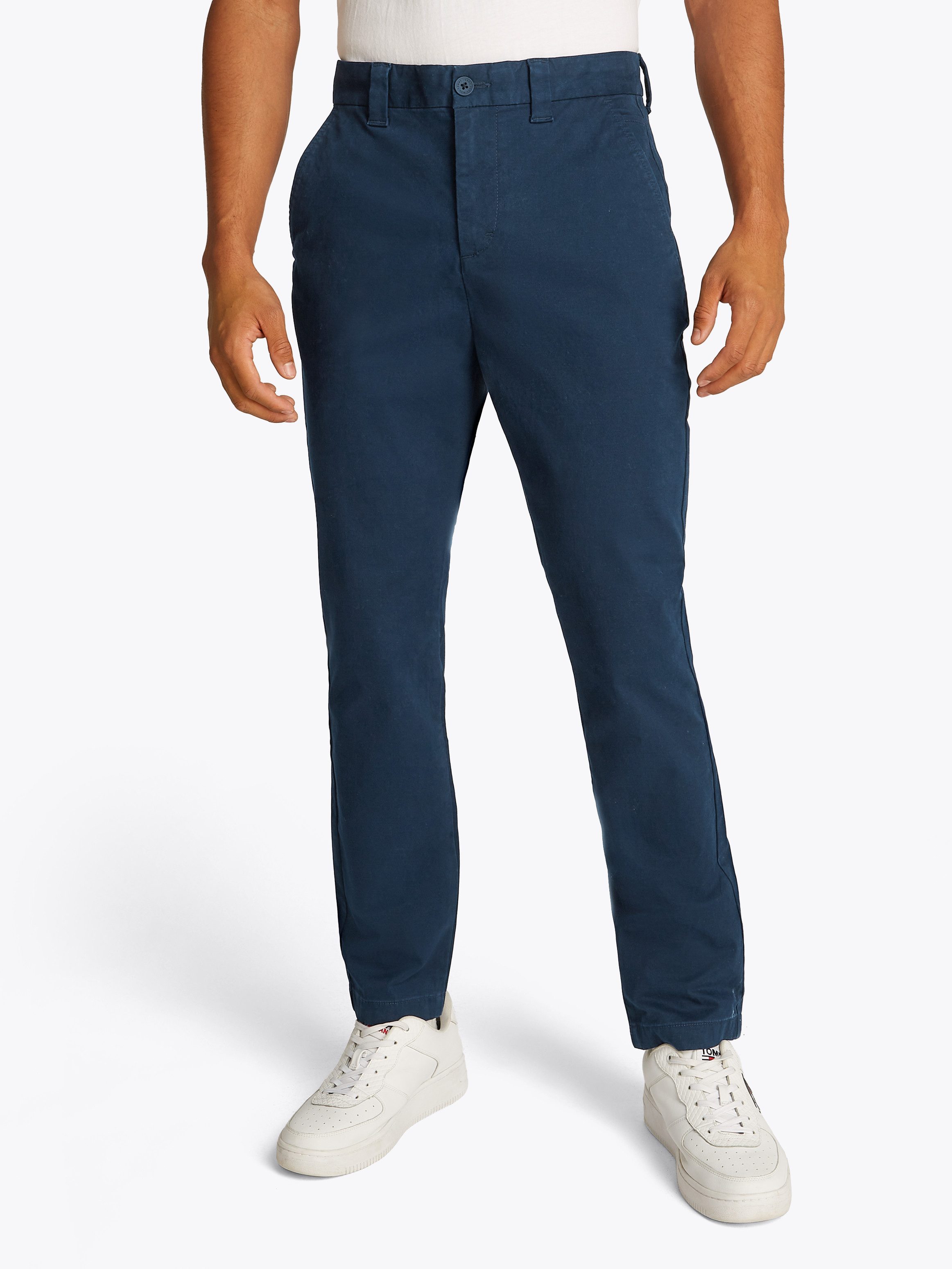 TOMMY JEANS Chino TJM AUSTIN CHINO heren chino's maat 30 blauw
