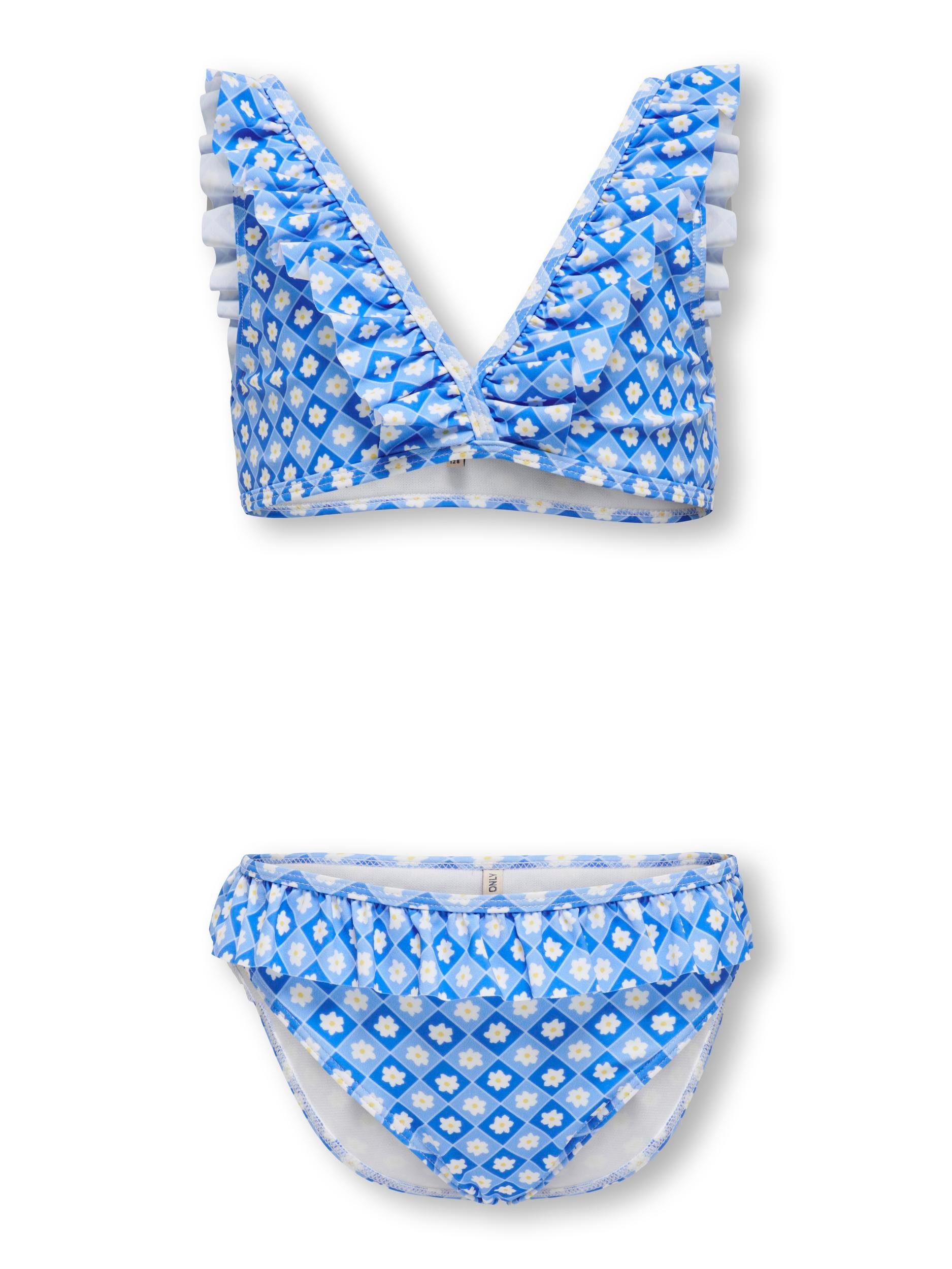 KIDS ONLY Beugelbikini KOGMAJA FRILL BIKINI SET ACC (set 2 stuks)