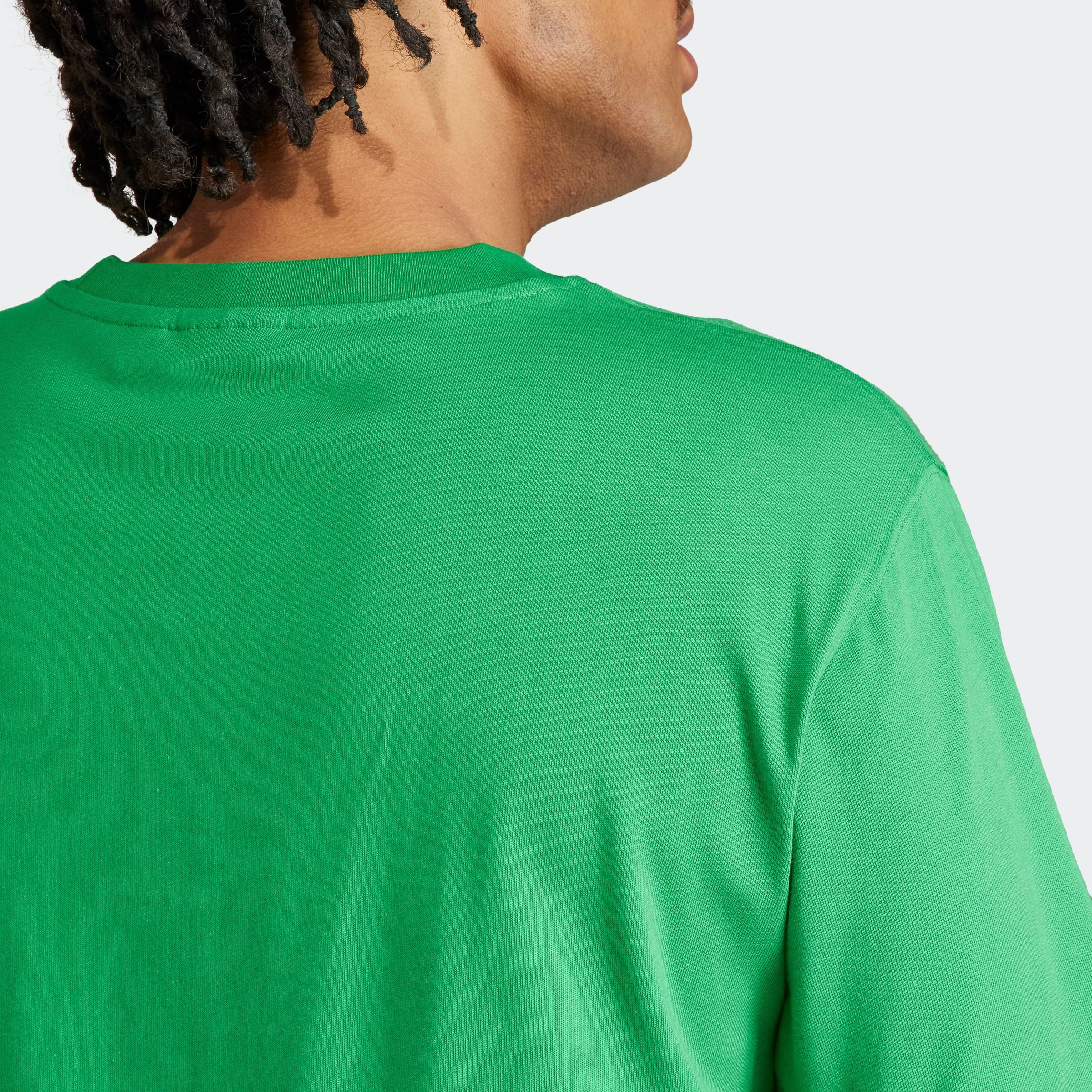 adidas Originals T-shirt TREFOIL T-SHIRT Basic shirt met grote trefoil logoprint