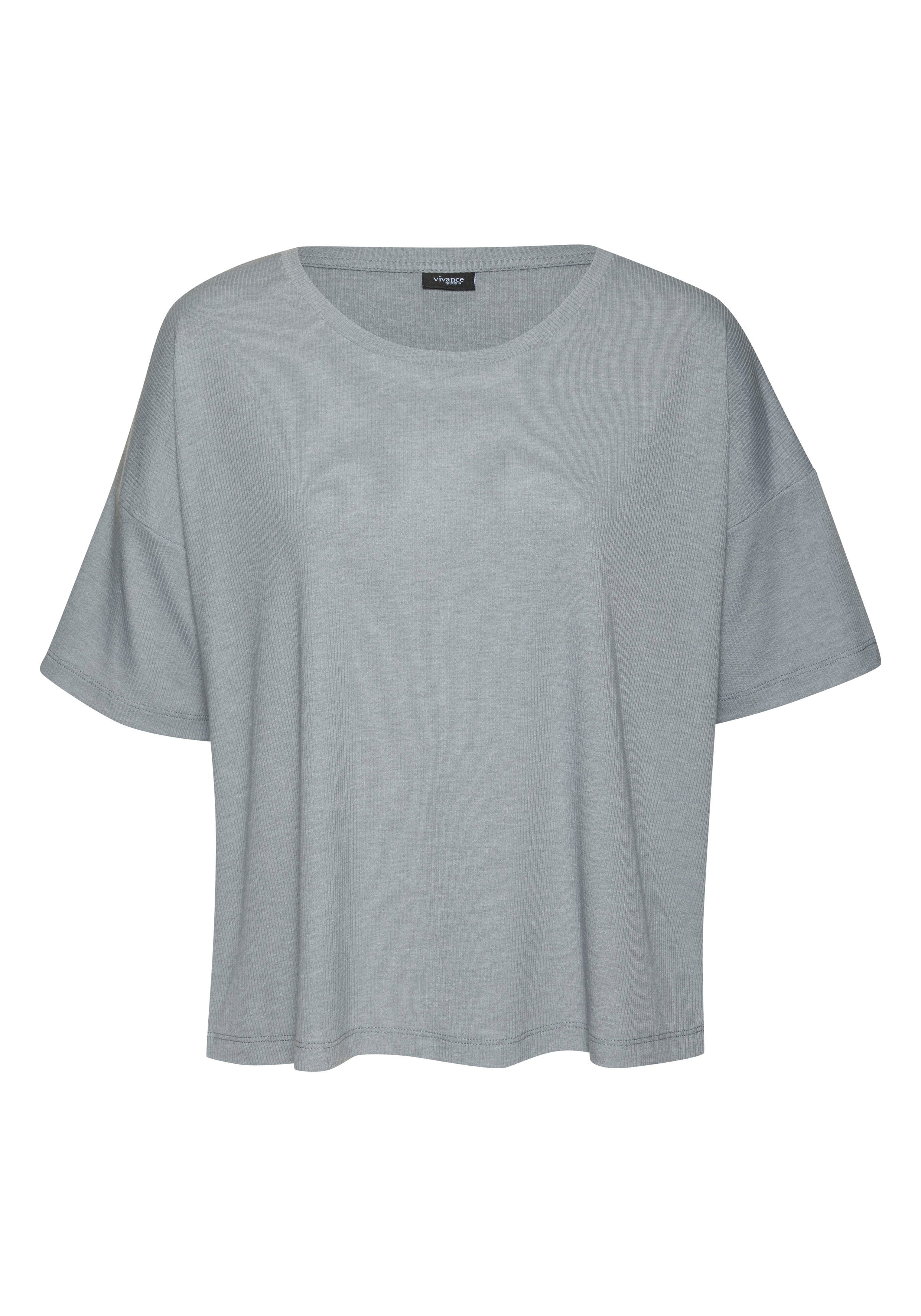 Vivance Dreams T-shirt in zachte ribkwaliteit