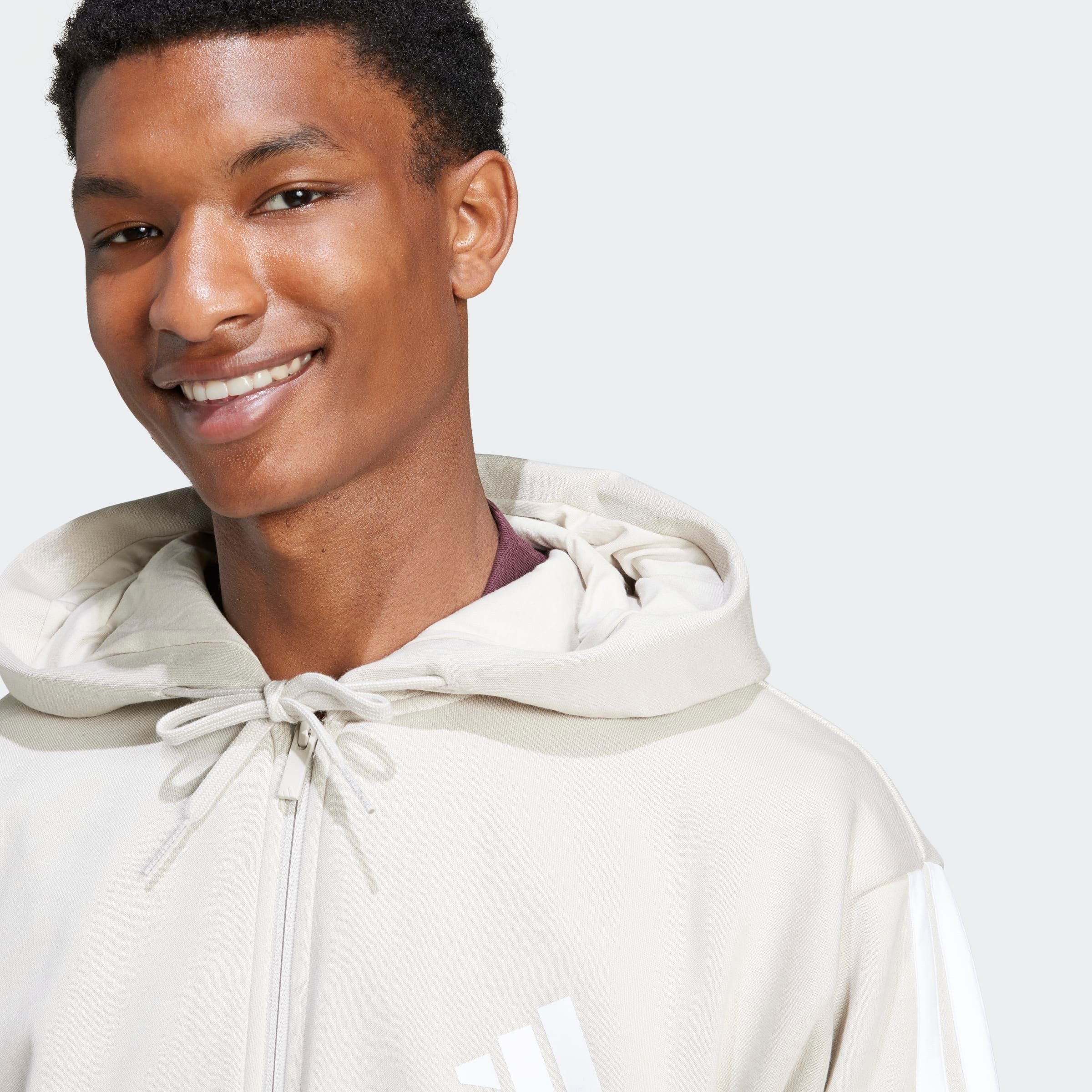 adidas Sportswear Sweatshirt M 3S FL FZ HD