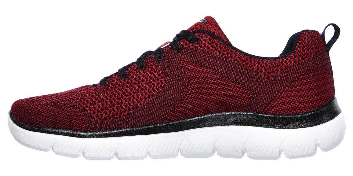 Skechers Sneakers Summits met gepolsterde schaprand, vrijetijdsschoen, lage schoen, veterschoen