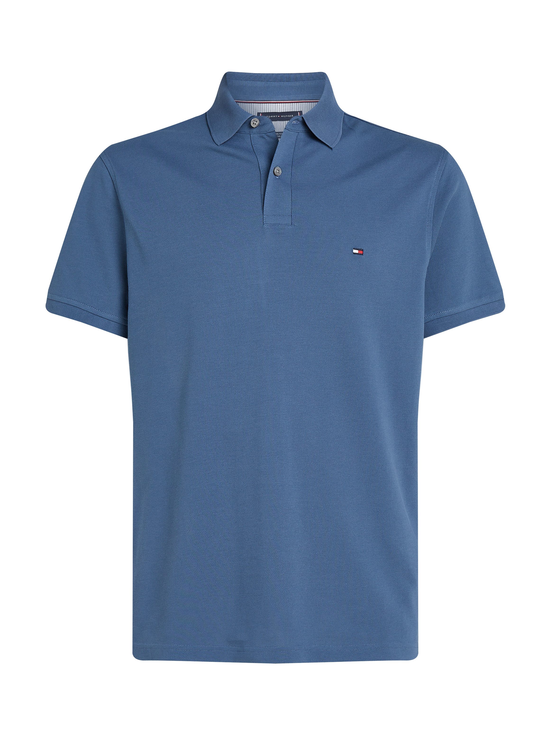 Tommy Hilfiger Poloshirt 1985 REGULAR POLO met contraststrepen en knoopsluiting