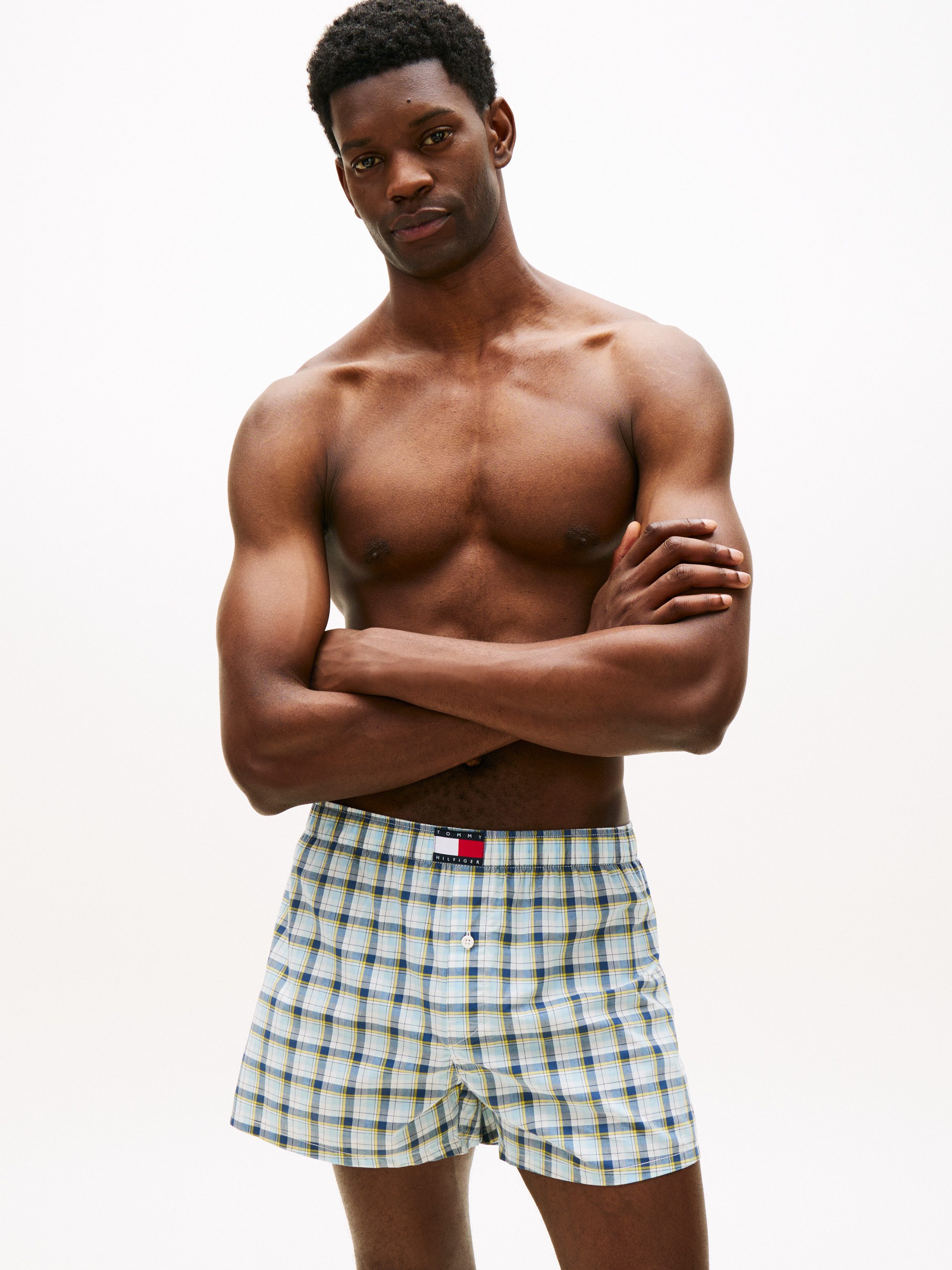 Tommy Hilfiger Underwear Geweven boxershort 3P WOVEN BOXER PRINT (3 stuks)