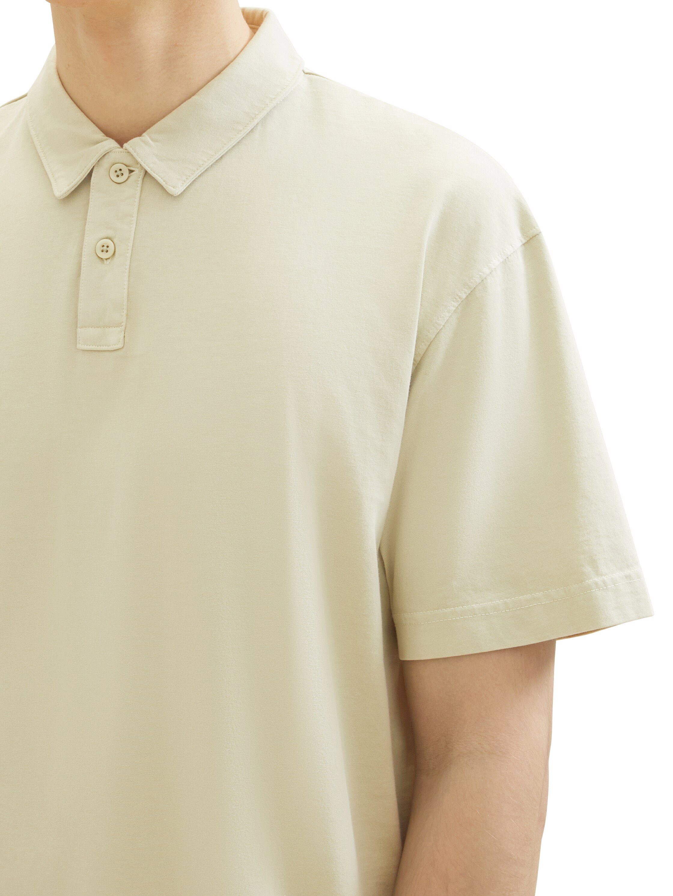 Tom Tailor Denim Poloshirt met halve knoopsluiting