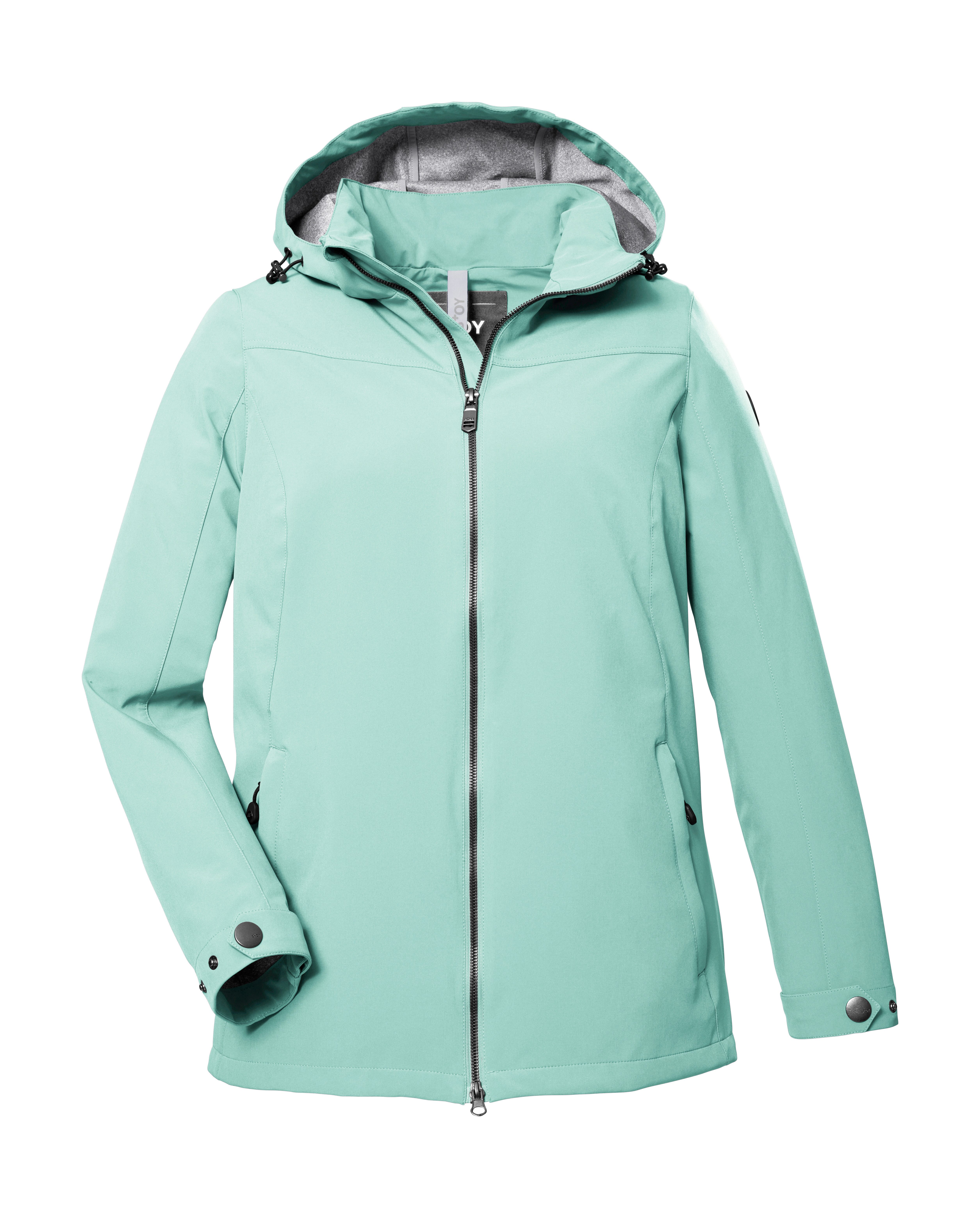 STOY Softshell-jack STS 1 WMN SFTSHLL JCKT Dames softshelljas: waterafstotend, ademend, milieuvriendelijk