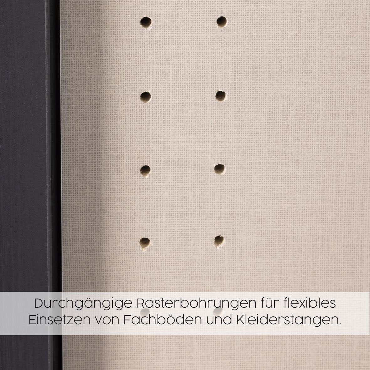rauch Zweefdeurkast AURELIO kledingkast garderobe TOPSELLER OTTO´s CHOICE 3 verschillende uitrustingsvarianten handgrepen van metaal made in germany
