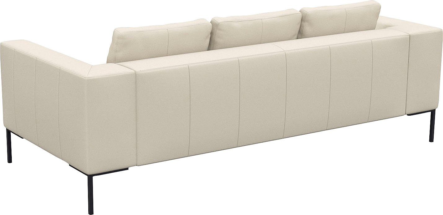 FLEXLUX 3-zitsbank Loano, supercomfortabel zitcomfort door koudschuim in de zitting