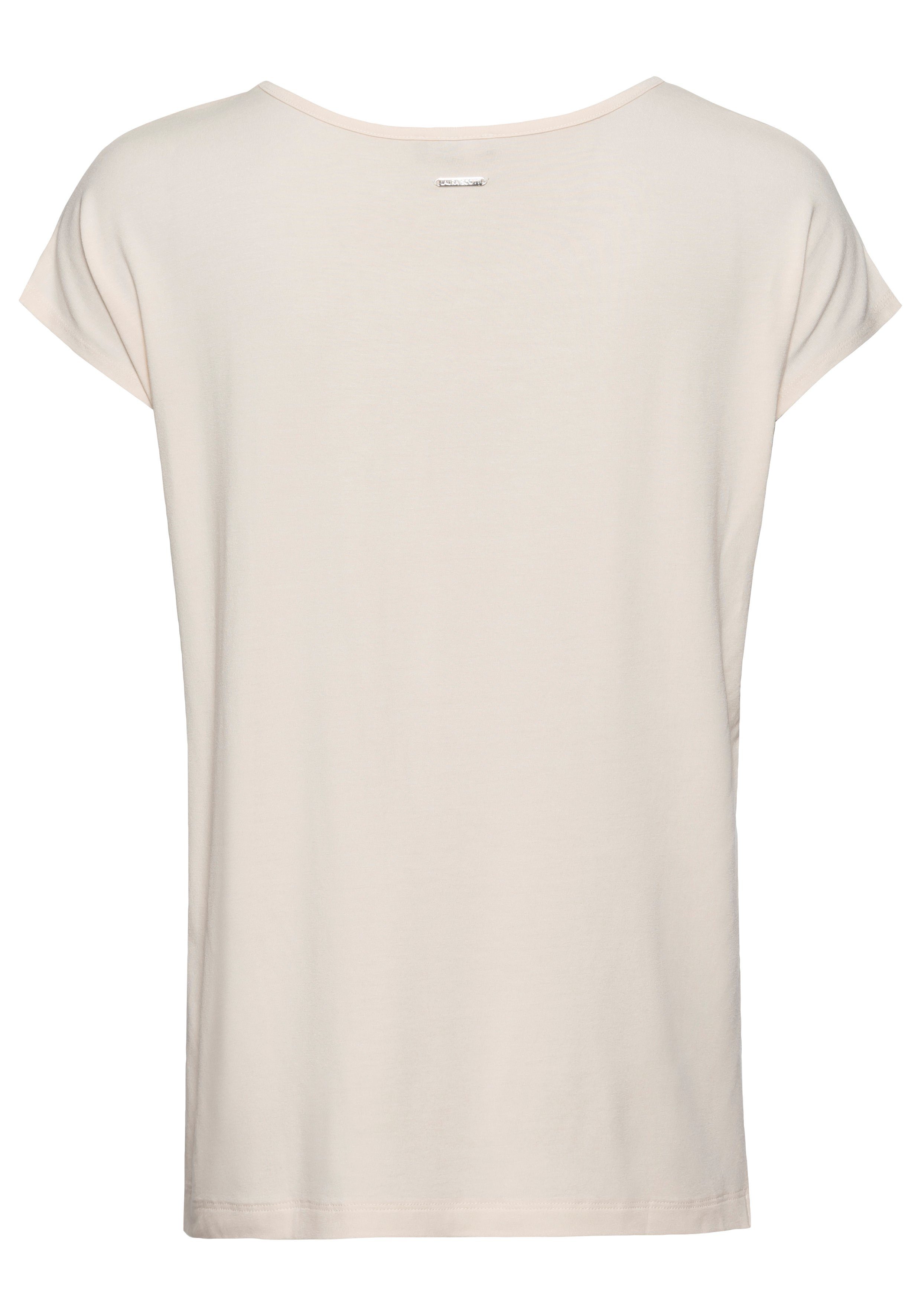 Laura Scott Shirtblouse van satijn en jersey