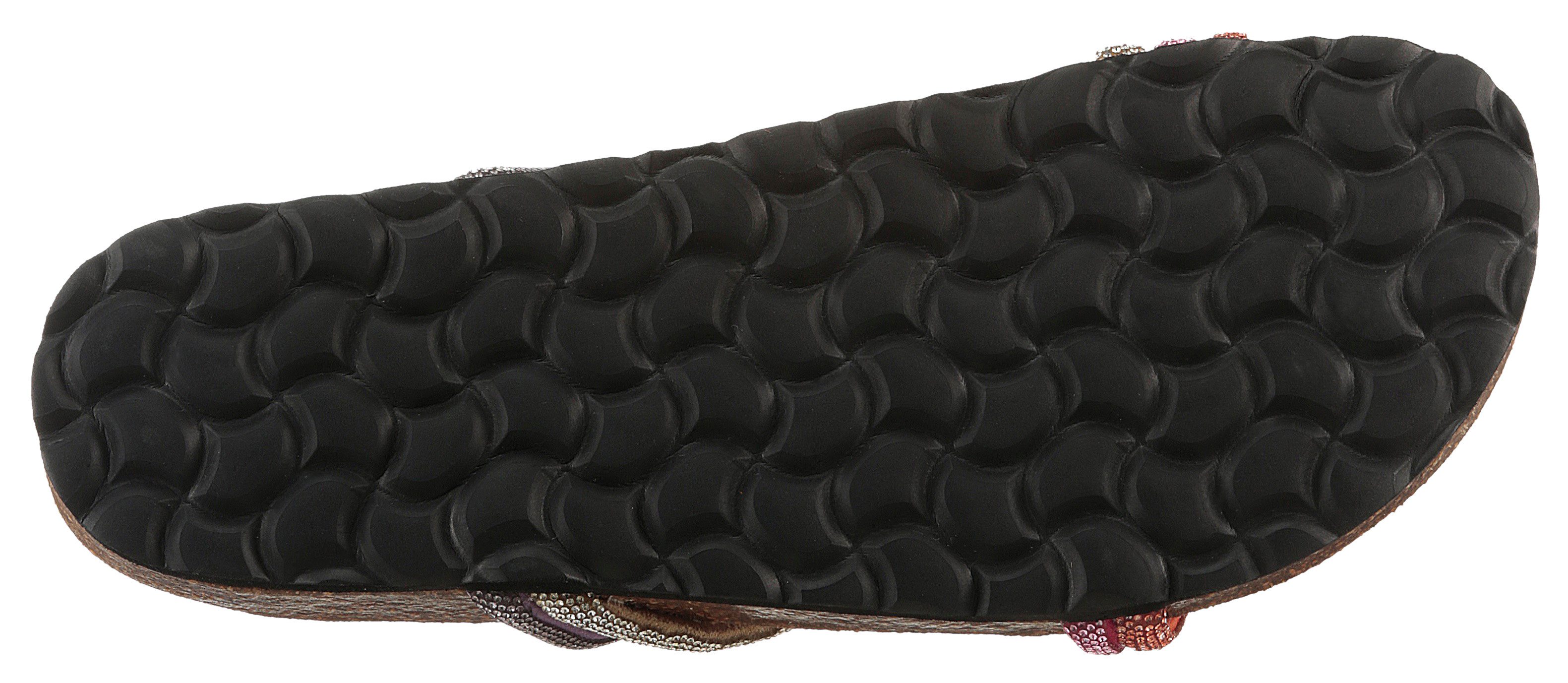 Aniston SHOES Slippers , zomerschoen, strandschoen, glitterstenen - nieuwe collectie