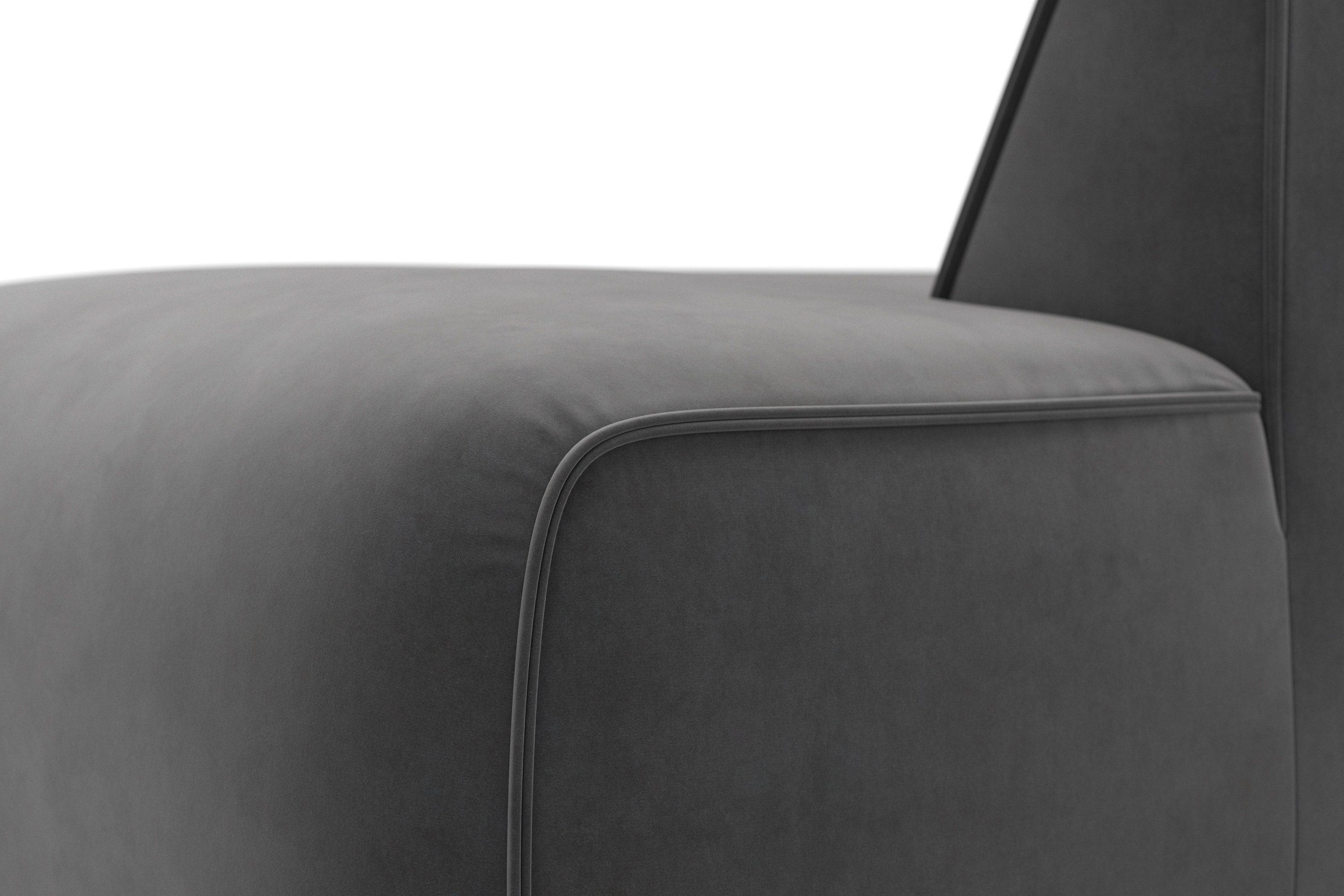 RAUM.ID Ottomane Merid chaise longue, afmetingen B/D/H: 100/162/70 cm als module of apart te gebruiken, voor individuele samenstelling