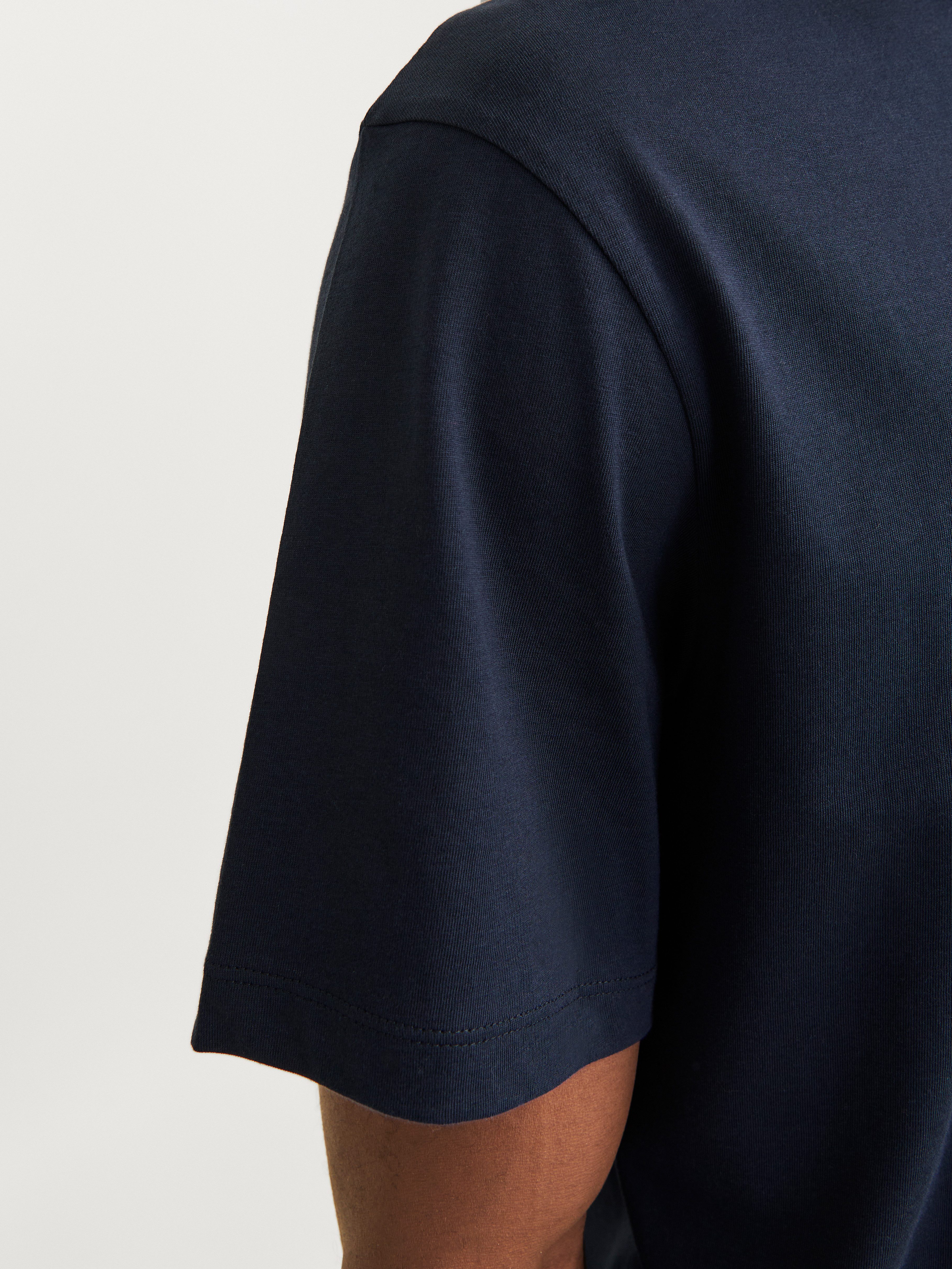 Jack & Jones Shirt met ronde hals JJECORP GRAPHIC TEE SS O-NECK NOOS
