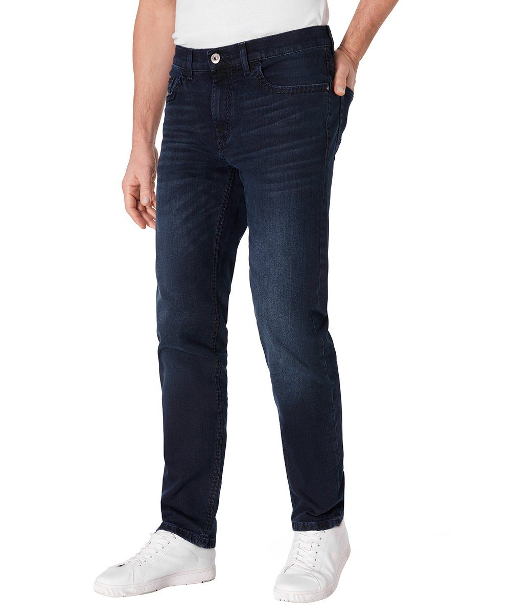 Pioneer Authentic Jeans Straight jeans Rando dikke naden