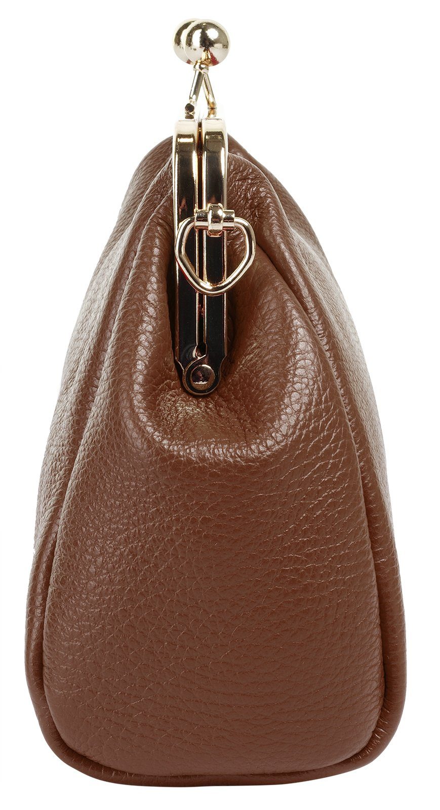 Cluty Avondtasje echt leer, made in italy