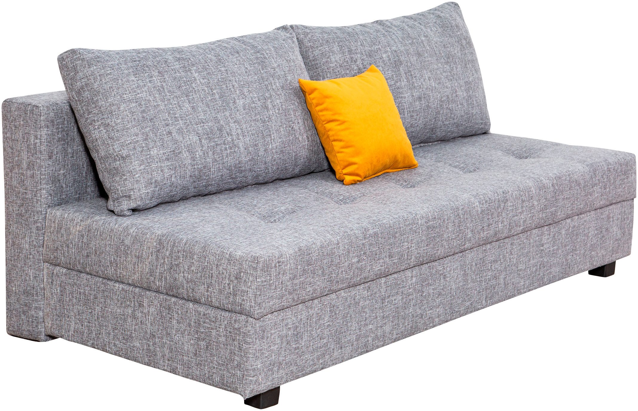 COLLECTION AB Slaapbank DARIA inclusief slaapfunctie en bedlade Slaapbank, bedfunctie, bedlade, inclusief rugkussens, veerkern