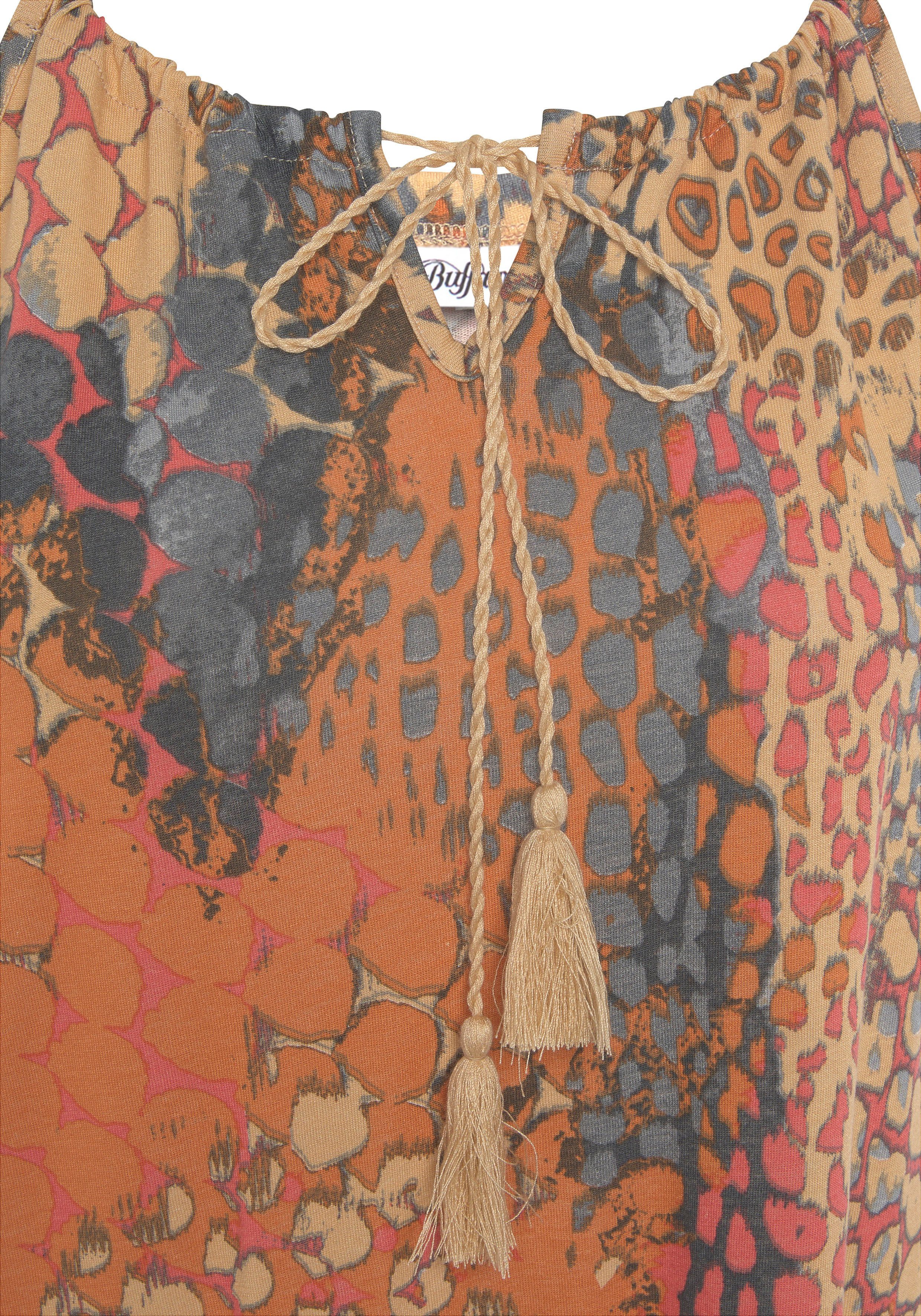 Buffalo Strandtop met animalprint, licht blousetop, figuurvormend