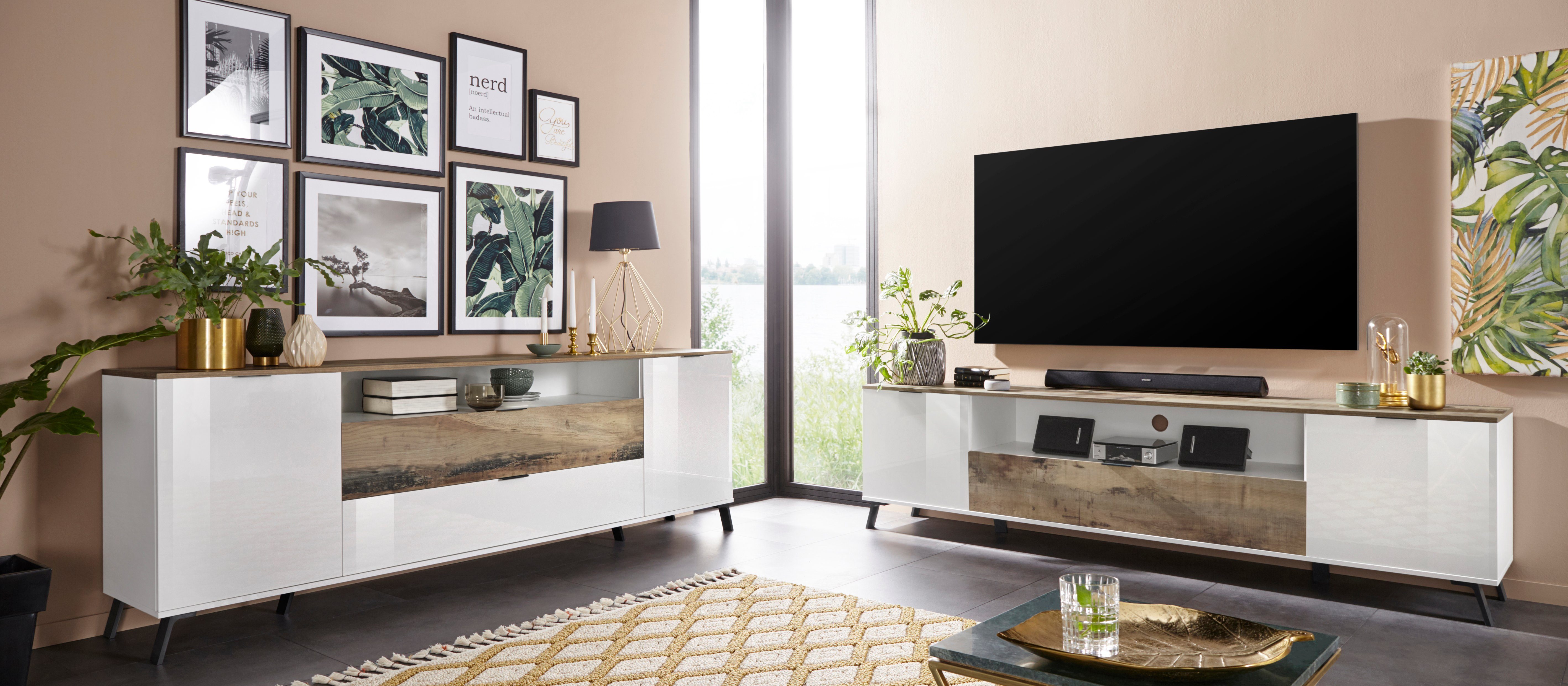 INOSIGN Dressoir CASANOVA Breedte ca. 220 cm