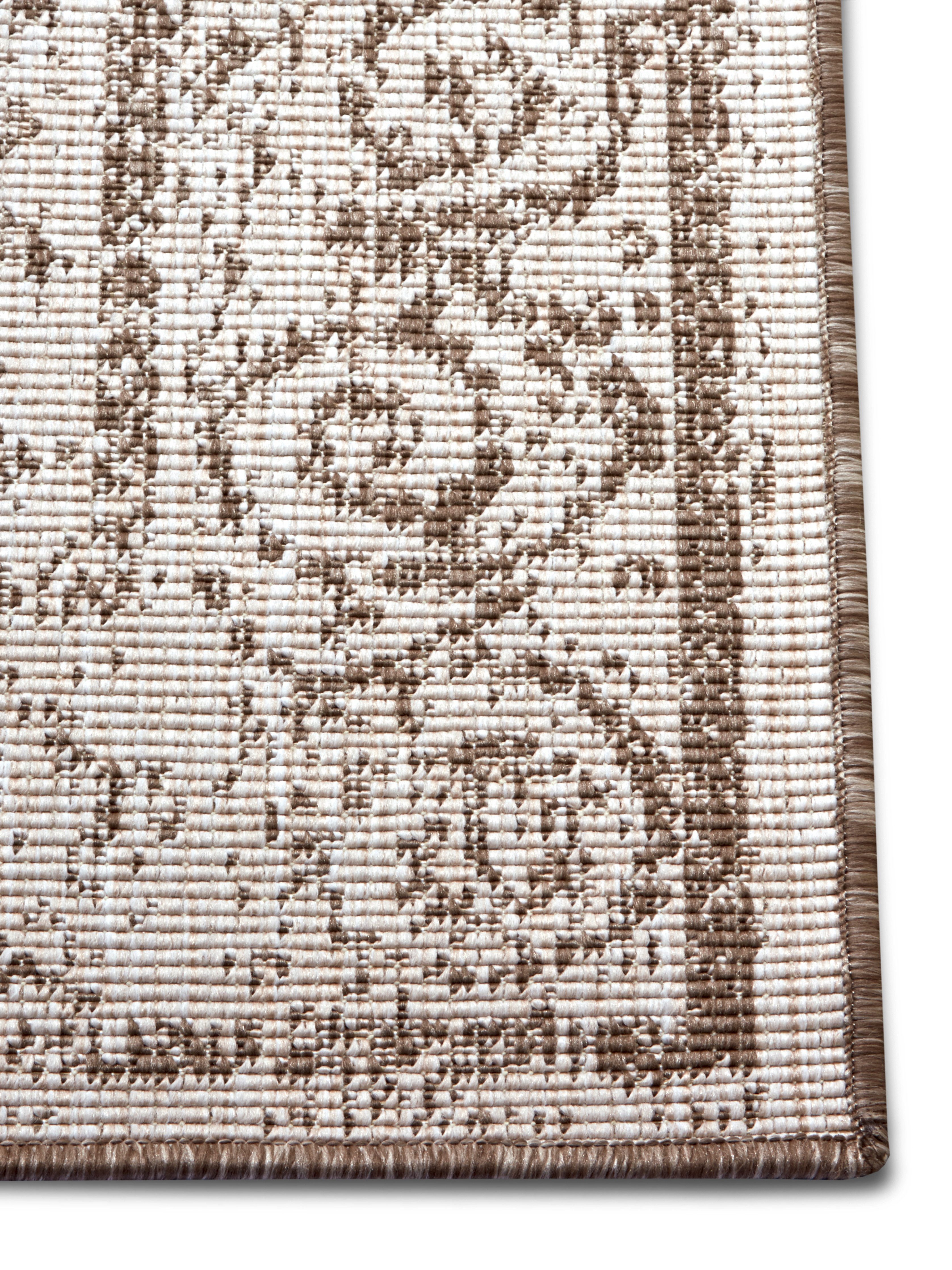 NORTHRUGS Vloerkleed CEBU tweezijdig te gebruiken kleed In- & outdoor, weerbestendig, balkon, woonkamer, waterbestendig, oriëntaals