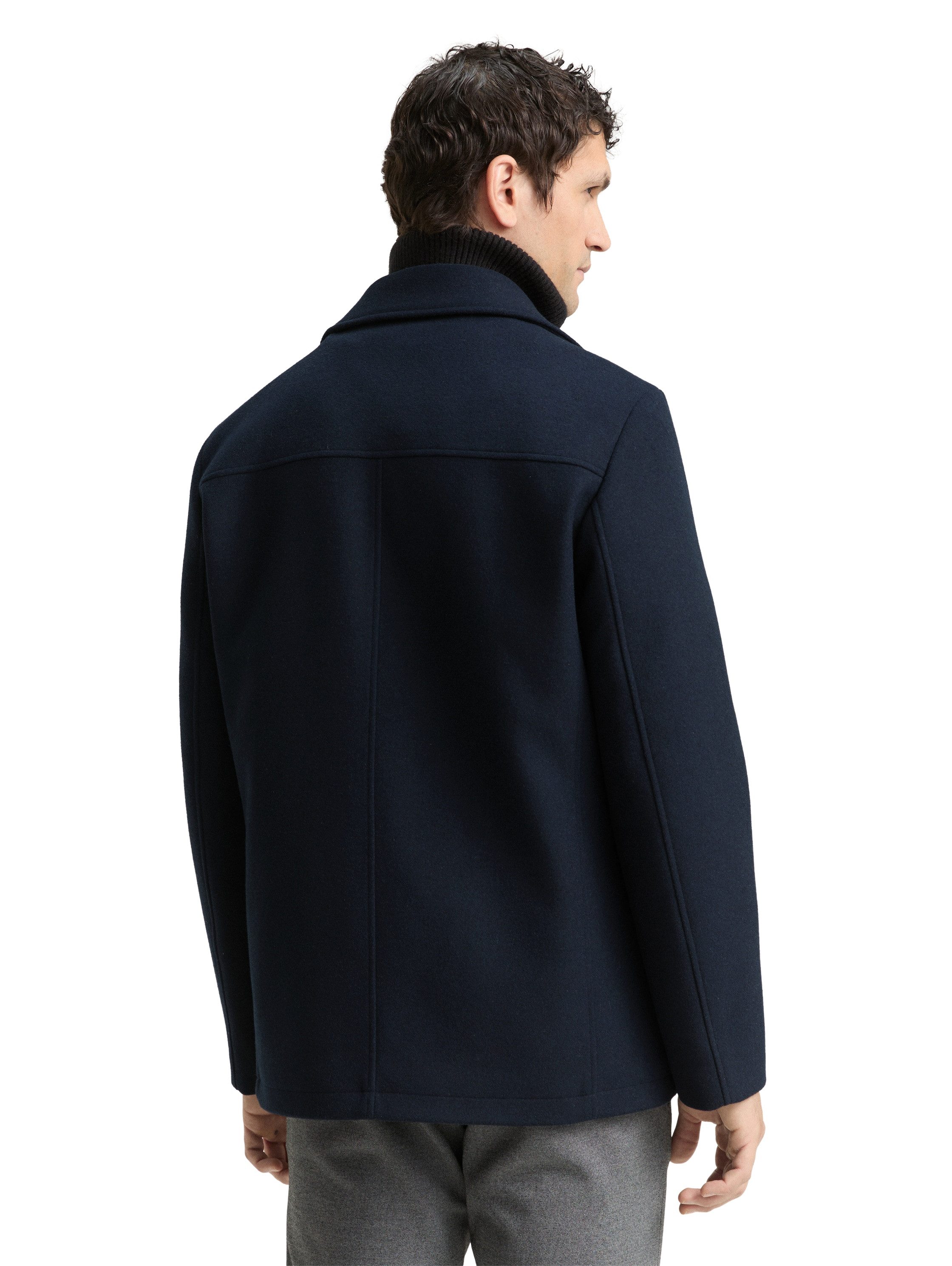 Tom Tailor Wollen jack met afneembare binnenjas