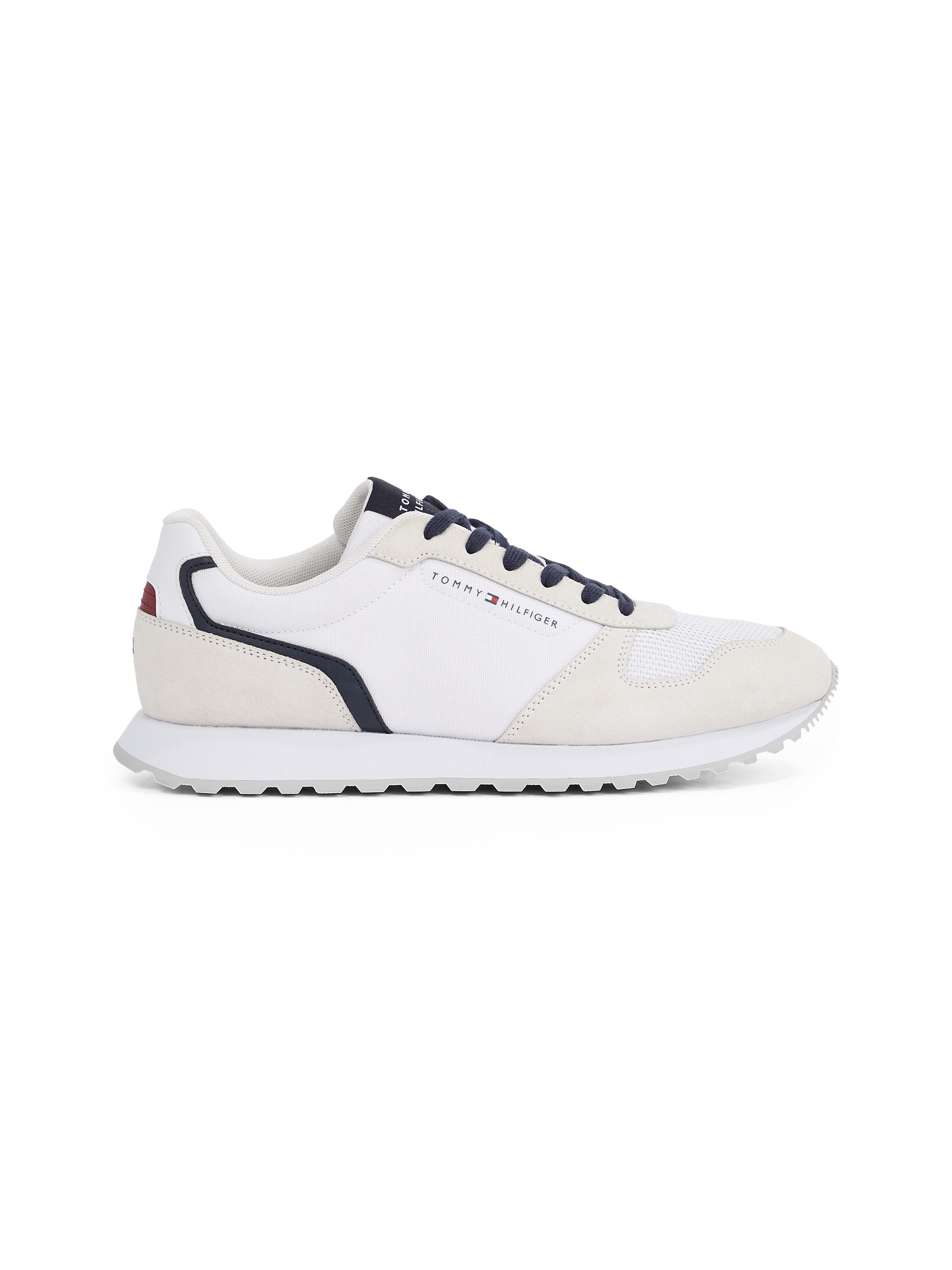 Tommy Hilfiger Sneakers NEW RUNNER EVA MIX FLAG , vrijetijdsschoen, halfschoen, veterschoen met gepolsterde schacht