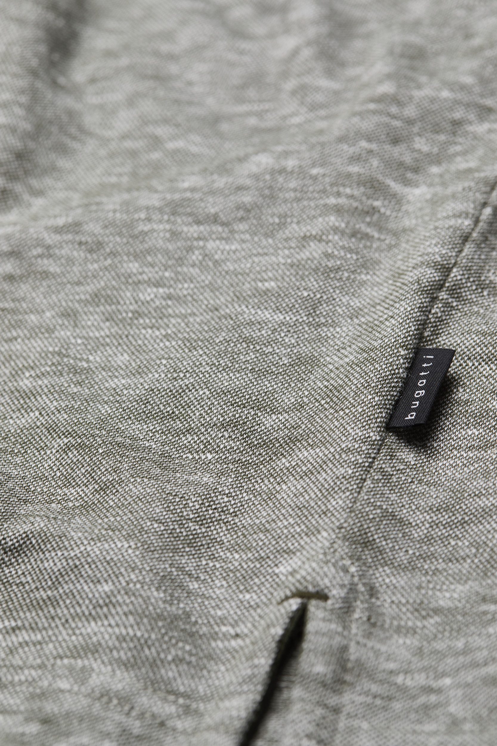 Bugatti Poloshirt met contraststrepen