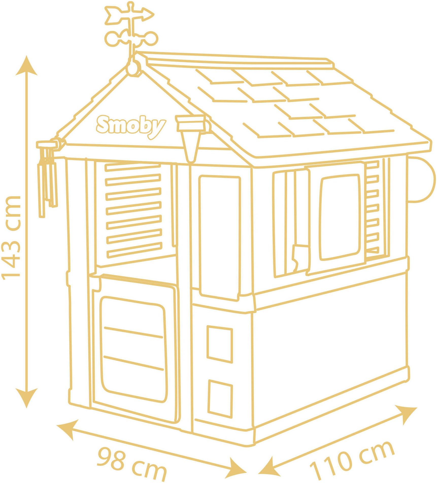 Smoby Speelhuis 4-Seasons