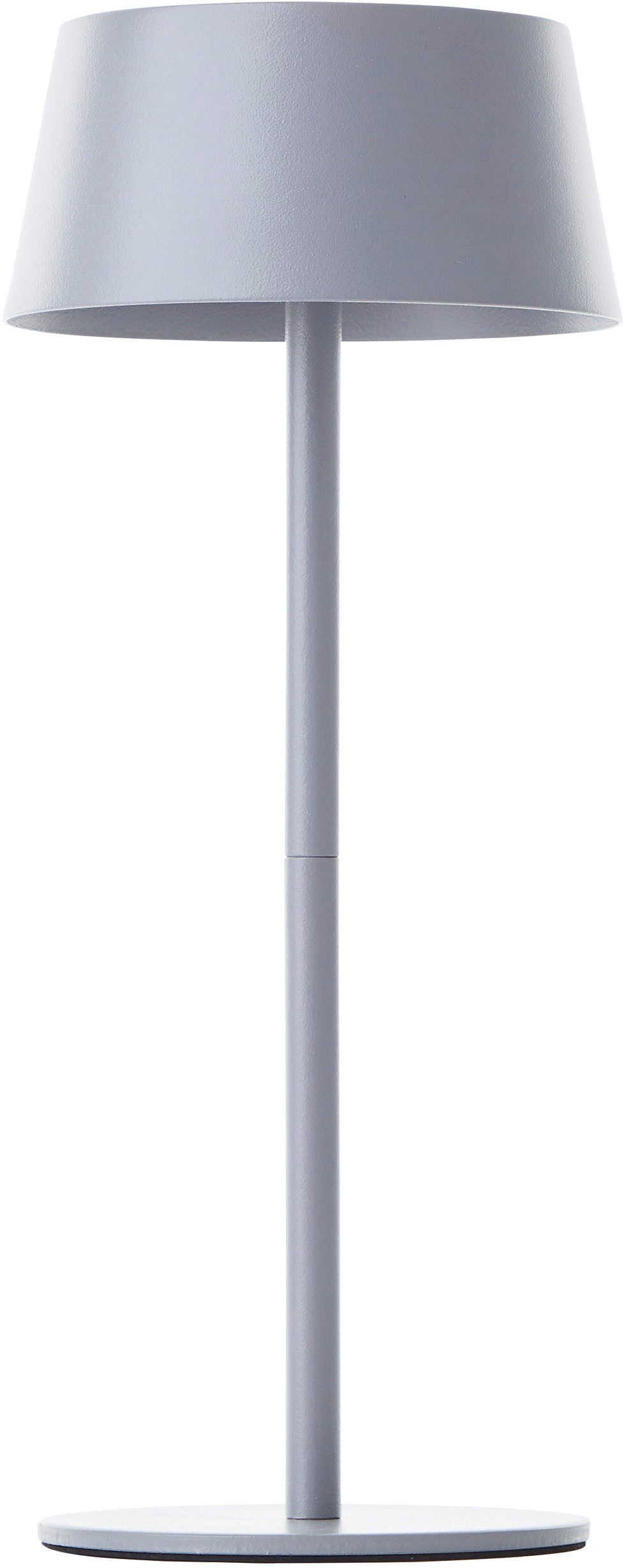 my home Led-tafellamp voor buiten Ocki tafellamp met zonne-energie en accu LED solar, 4 W, 300 lm, 3000 K, dimbaar, USB oplaadbaar, binnen & buiten (1 stuk)