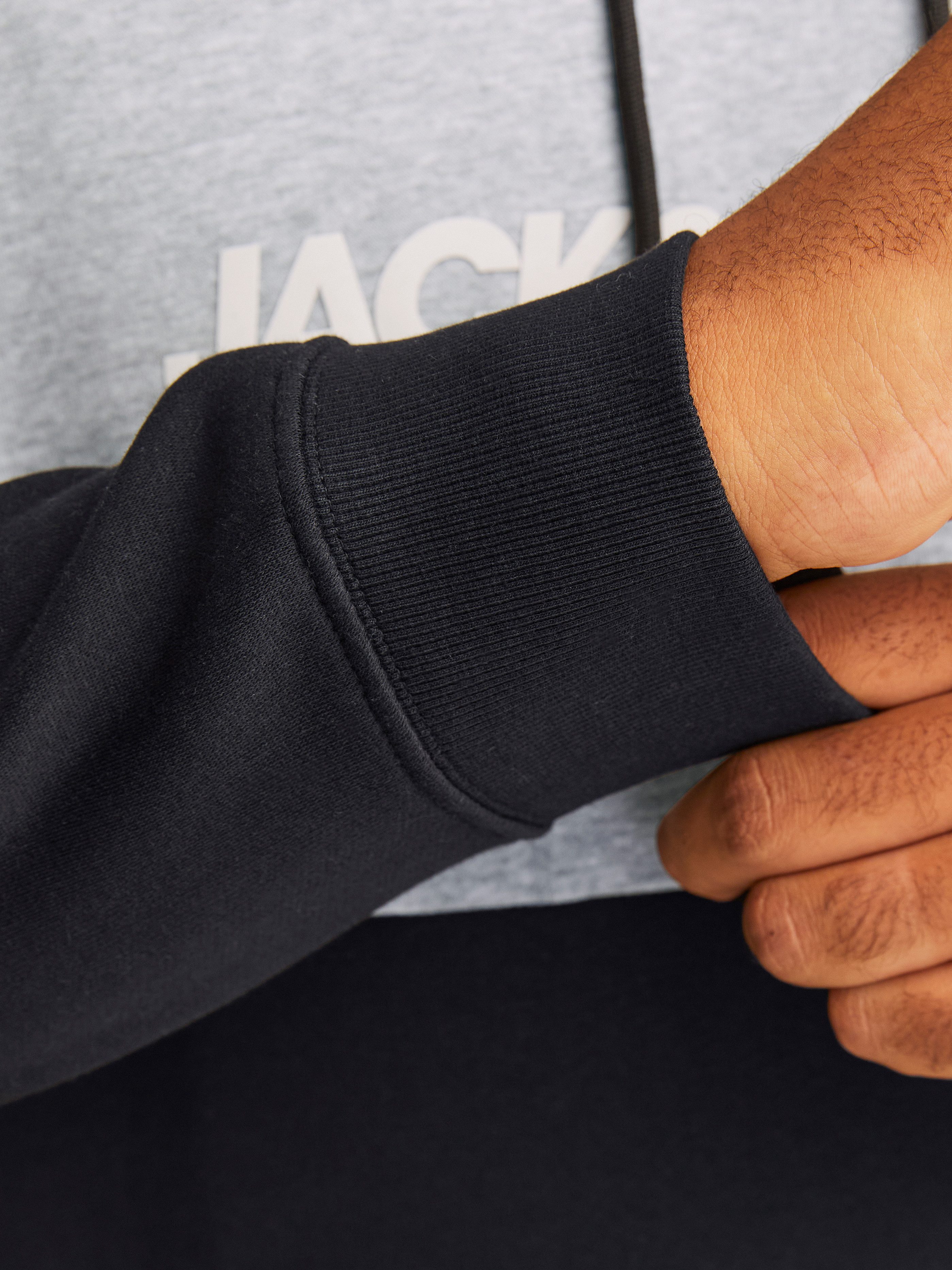 Jack & Jones PlusSize Hoodie JJELEGACY BLOCKING SWEAT HOOD NOOS PLS