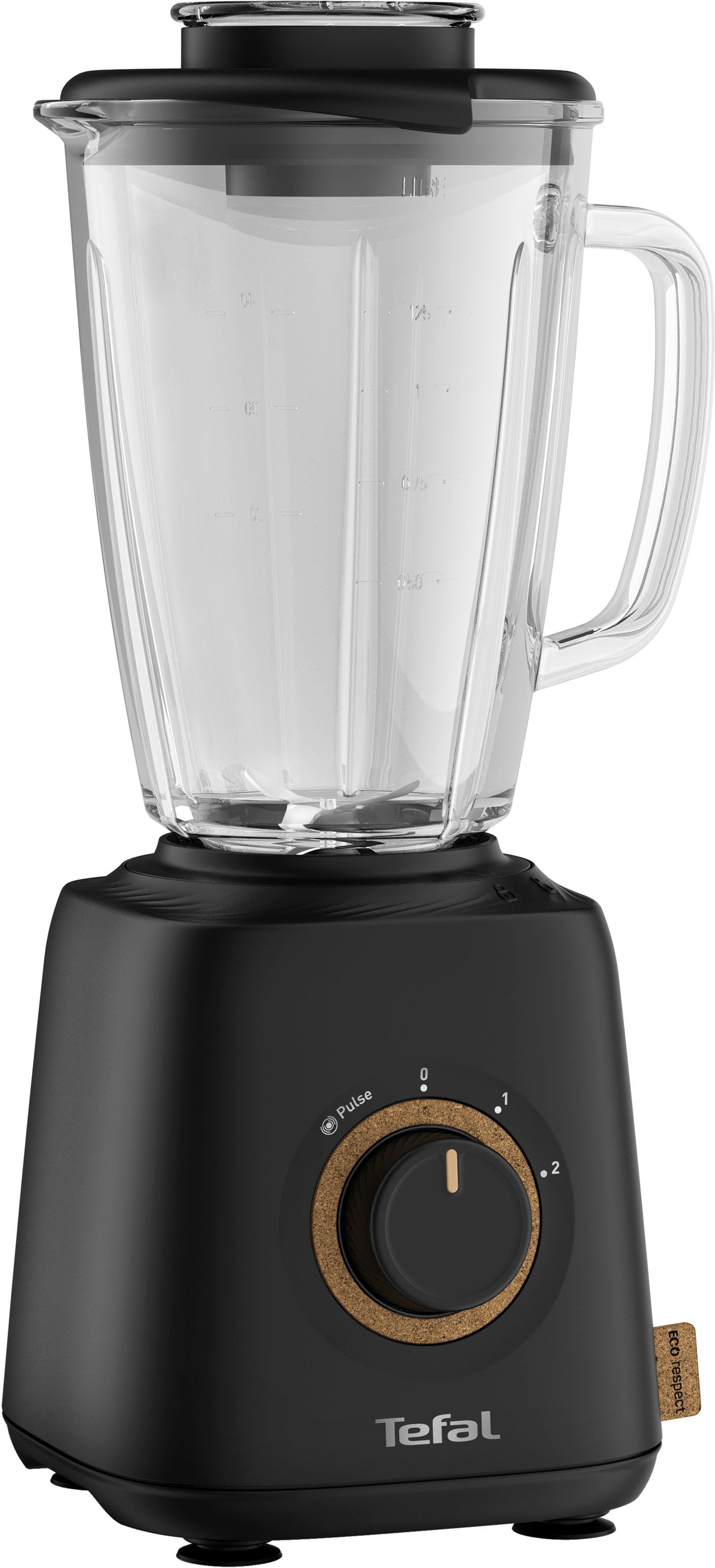 Tefal Blender Eco Respect in eco-design, 1,75 l, 4 messen, bl46en