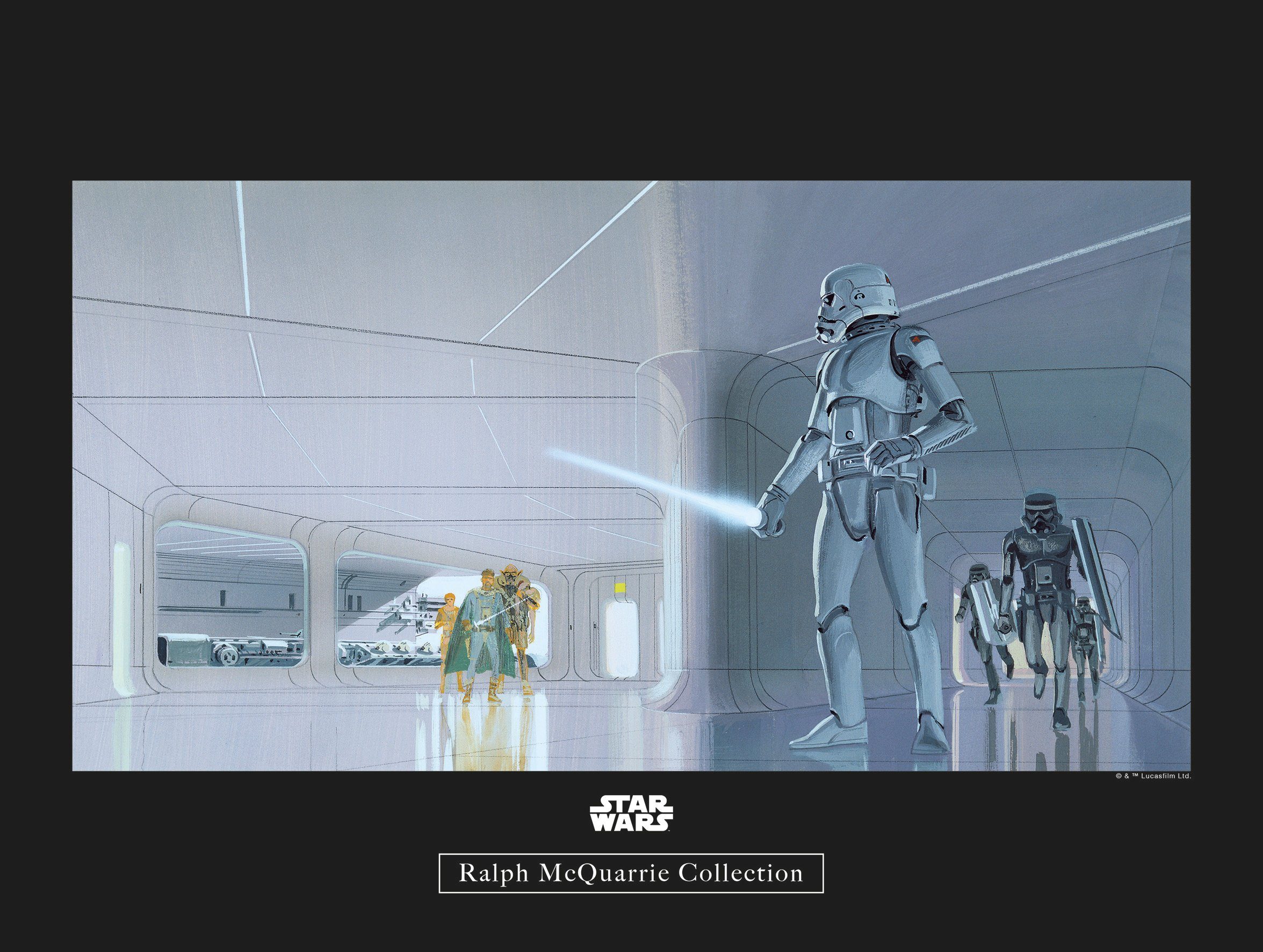 Komar Poster Star Wars Classic RMQ Stormtrooper Hallway