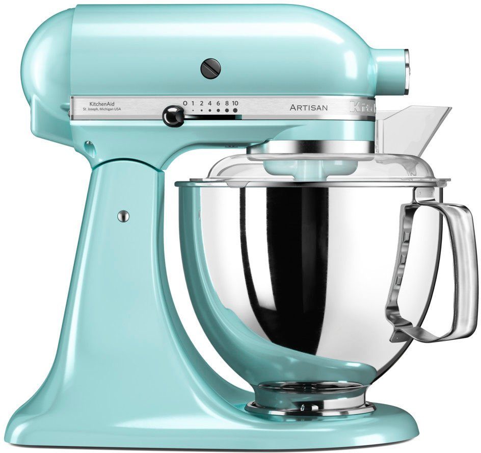 KitchenAid Keukenmachine 5KSM175PSEIC IJSBLAUW met accessoires ter waarde van ca. € 112,-