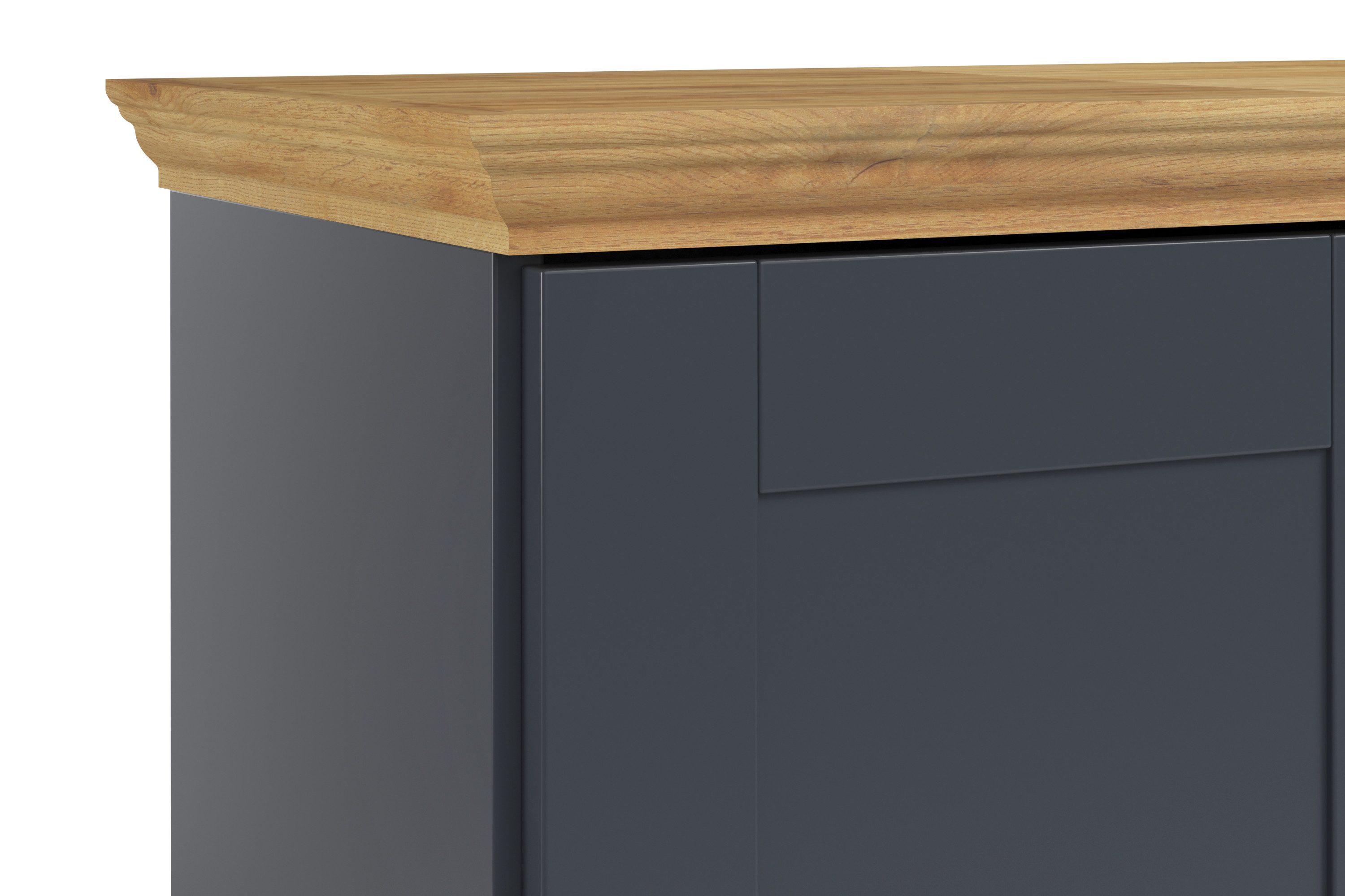 Home affaire Kast Motala 5 lades en 2 verstelbare planken, breedte 75cm, hoogte 110cm